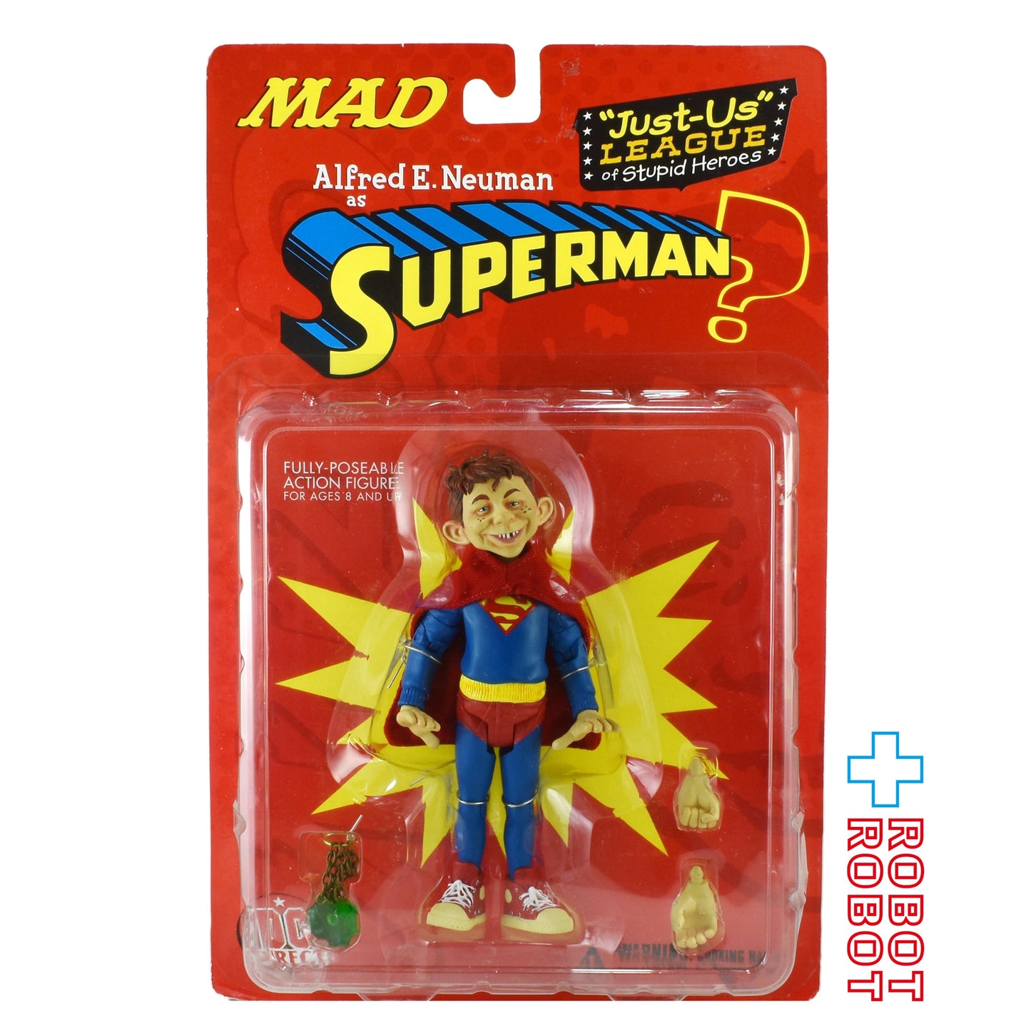 マッドマガジン スーパーマン  アクションフィギュア 未開封