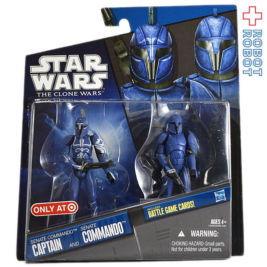 スター・ウォーズ CW2010 セネト・コマンド・キャプテン & セネト・コマンド クローン・ウォーズ 3.75インチ アクションフィギュア 未開封