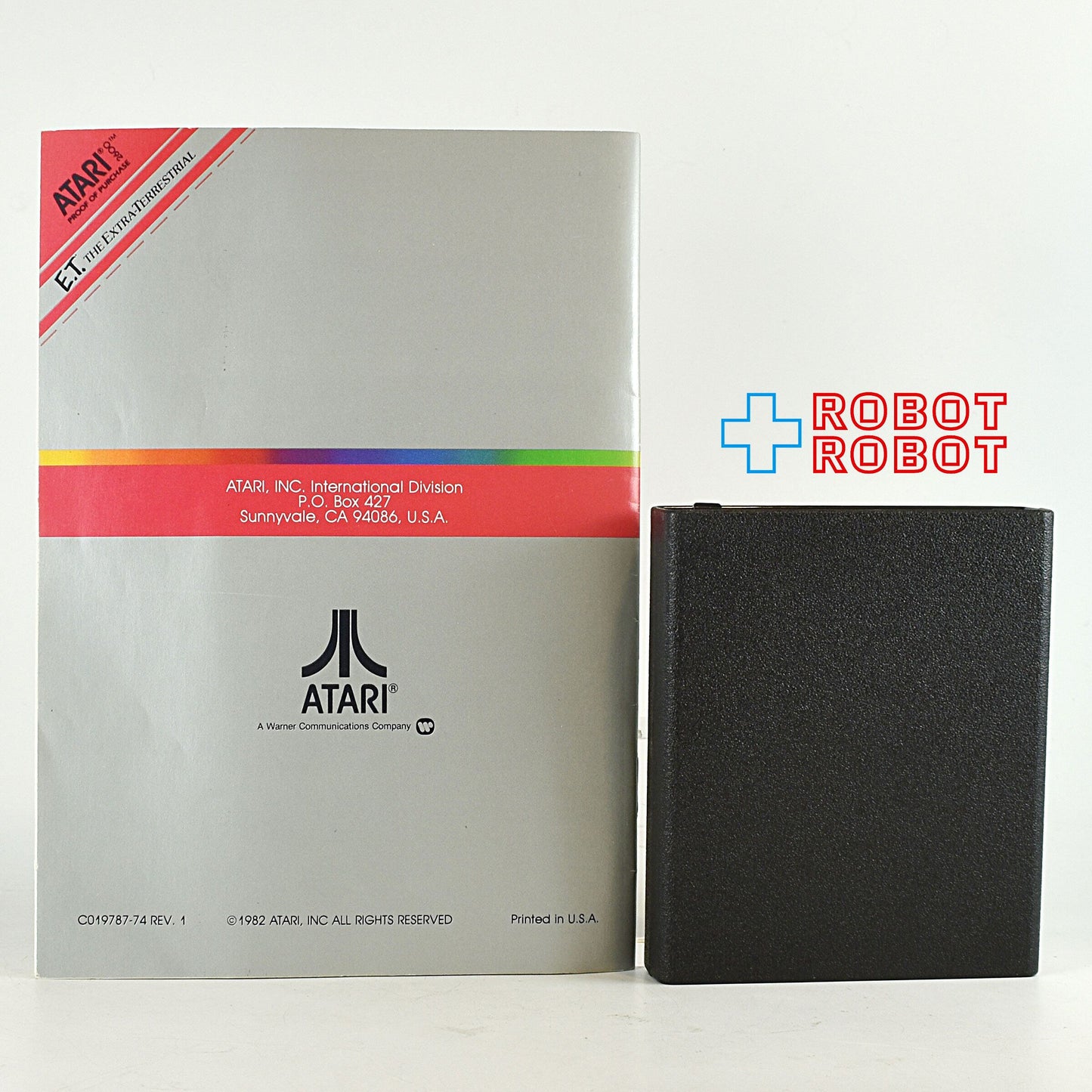 アタリ ATARI 2600 E.T. ゲームカセット パッケージ無し