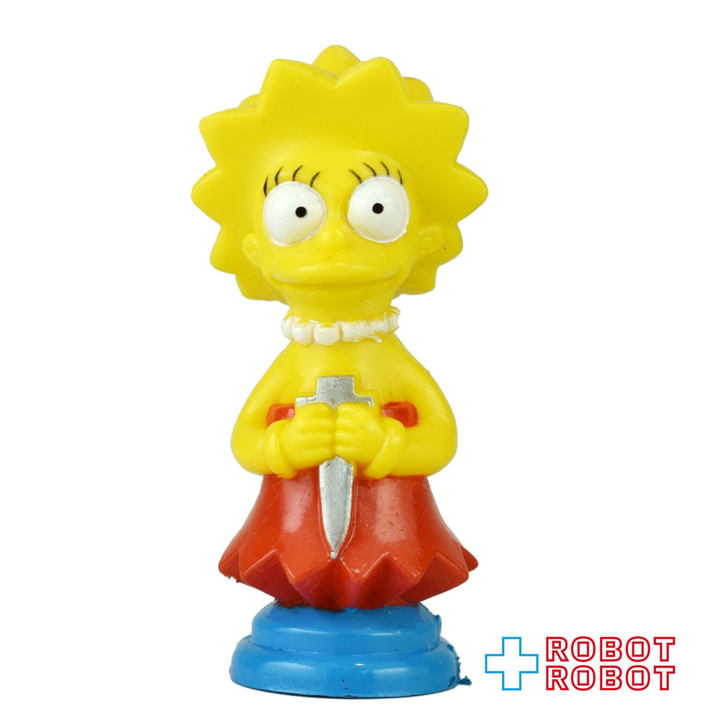 シンプソンズ 3Dチェス リサ・シンプソン 赤 チェスの駒 PVCフィギュア 1992