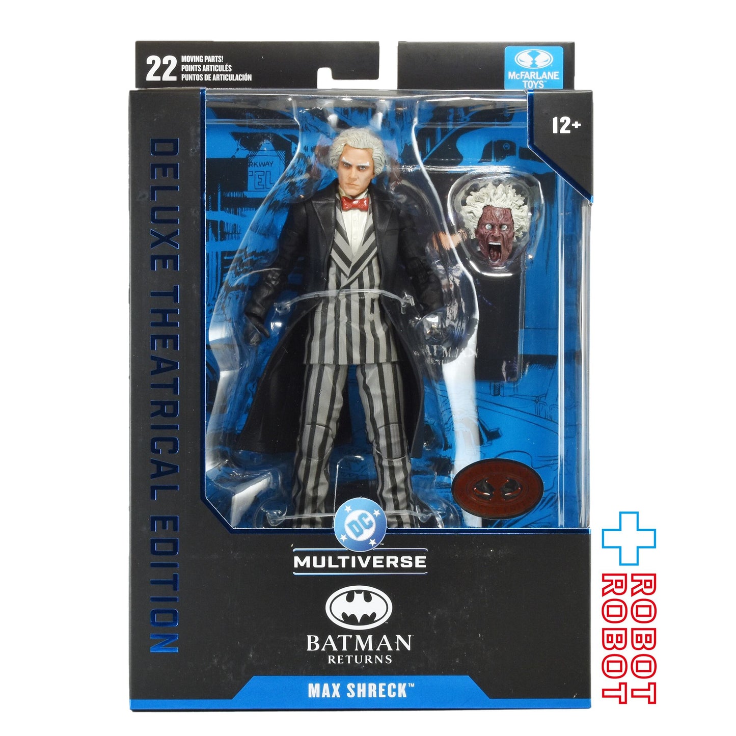 マクファーレン・トイズ DCマルチバース バットマン リターンズ マックス・シュレック デラックス・シアトリカル・エディション シリーズ2 7インチ アクションフィギュア 国内版 未開封