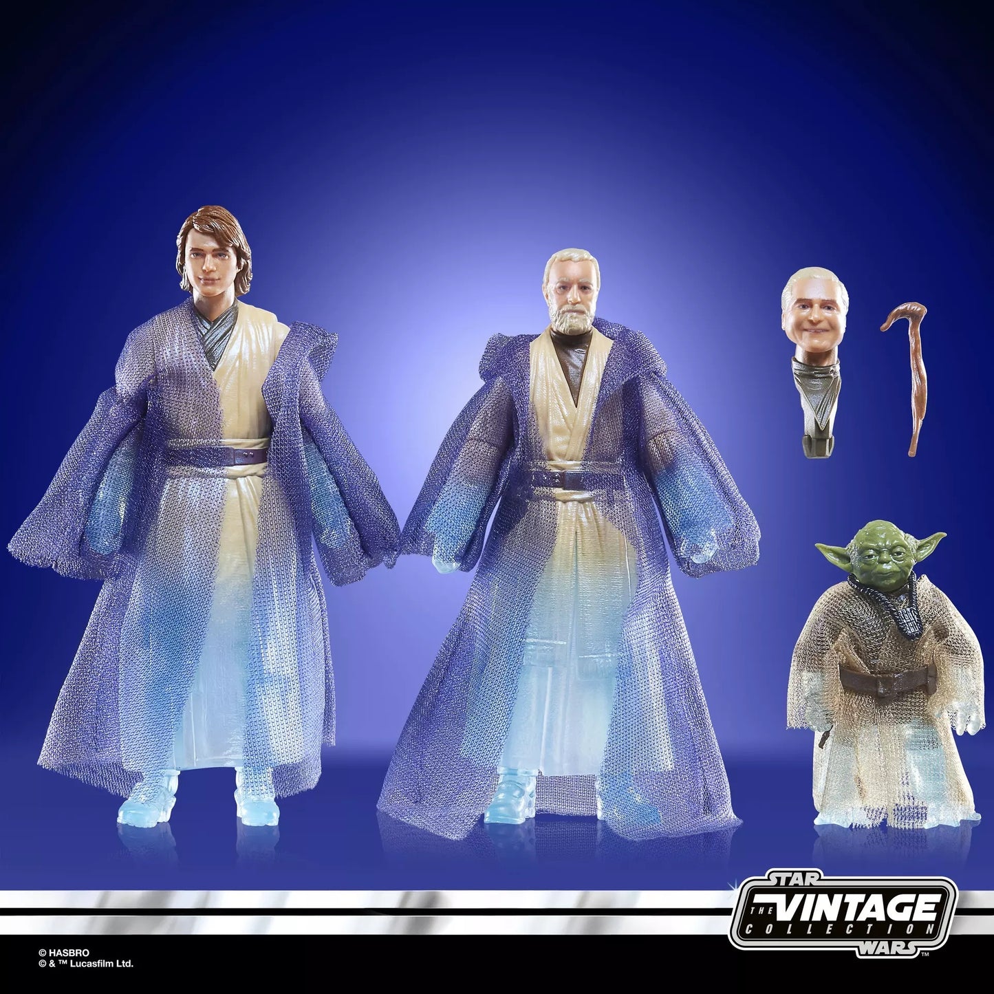 スター・ウォーズ VC ジェダイ・スピリッツ (アナキン・ヨーダ・オビワン) ヴィンテージコレクション 3.75インチ アクションフィギュア 未開封