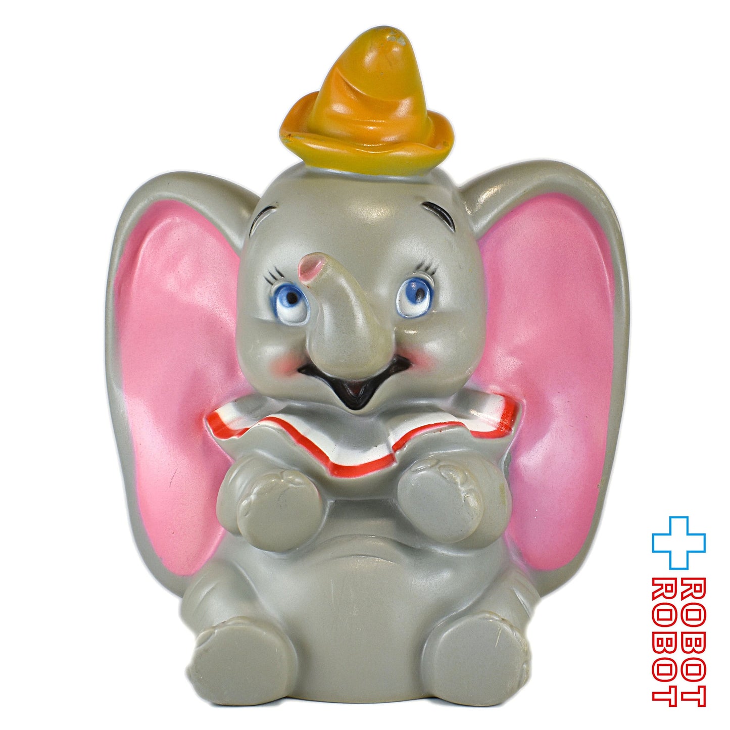 プレイパル ダンボ ソフビ貯金箱 ウォルトディズニープロダクション 1972