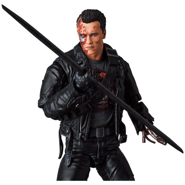 メディコム・トイ MAFEX マフェックス No.191 ターミネーター 2 T-800 (バトルダメージ Ver.) アクションフィギュア 未開封