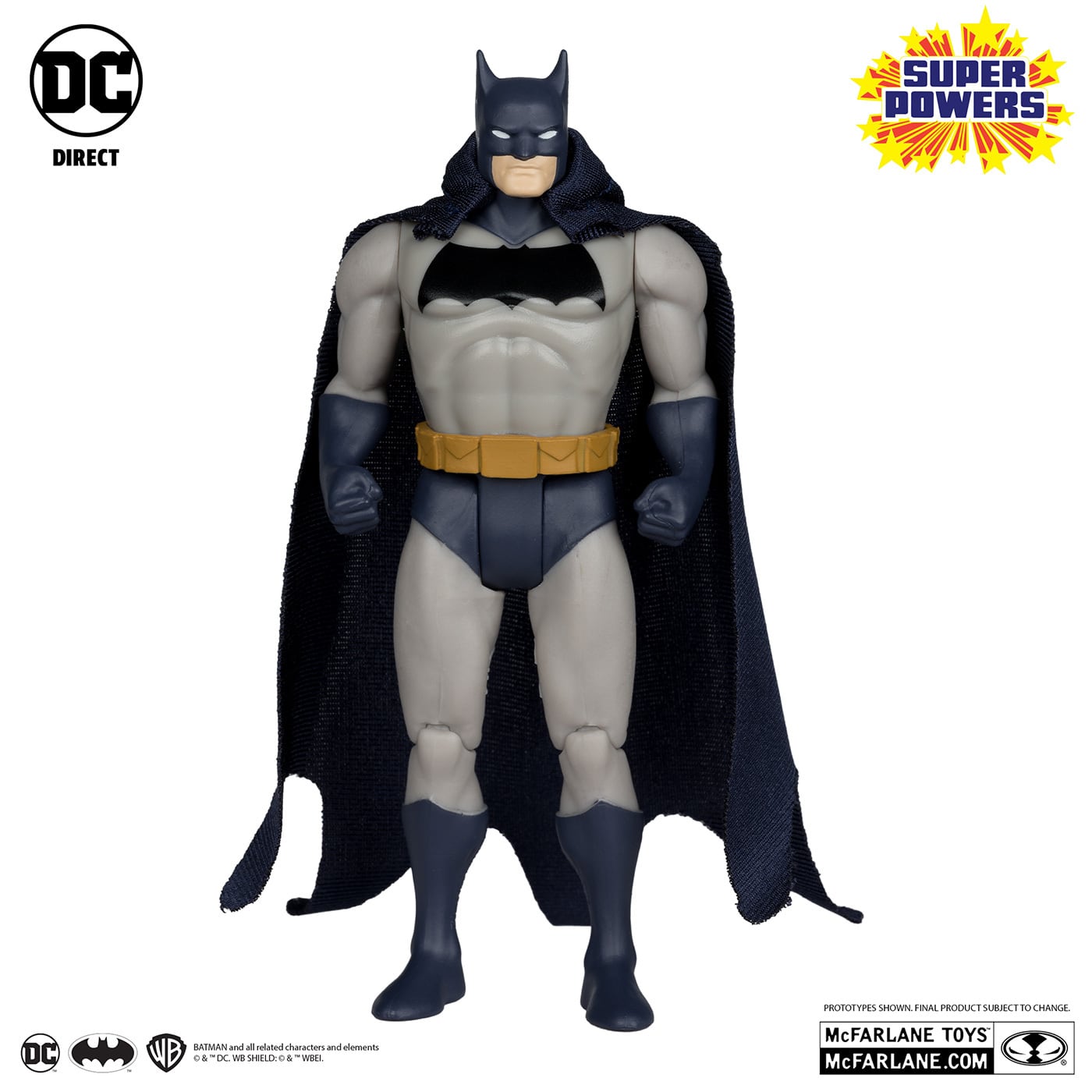 マクファーレン DCダイレクト DCスーパーパワーズ #37 バットマン (コミック The dark Knight Returns) 4インチ アクションフィギュア 国内版 未開封