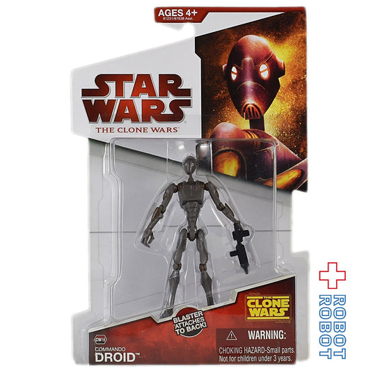 スター・ウォーズ CW2009 CW16 コマンドー・ドロイド クローン・ウォーズ 3.75インチ アクションフィギュア 未開封 US