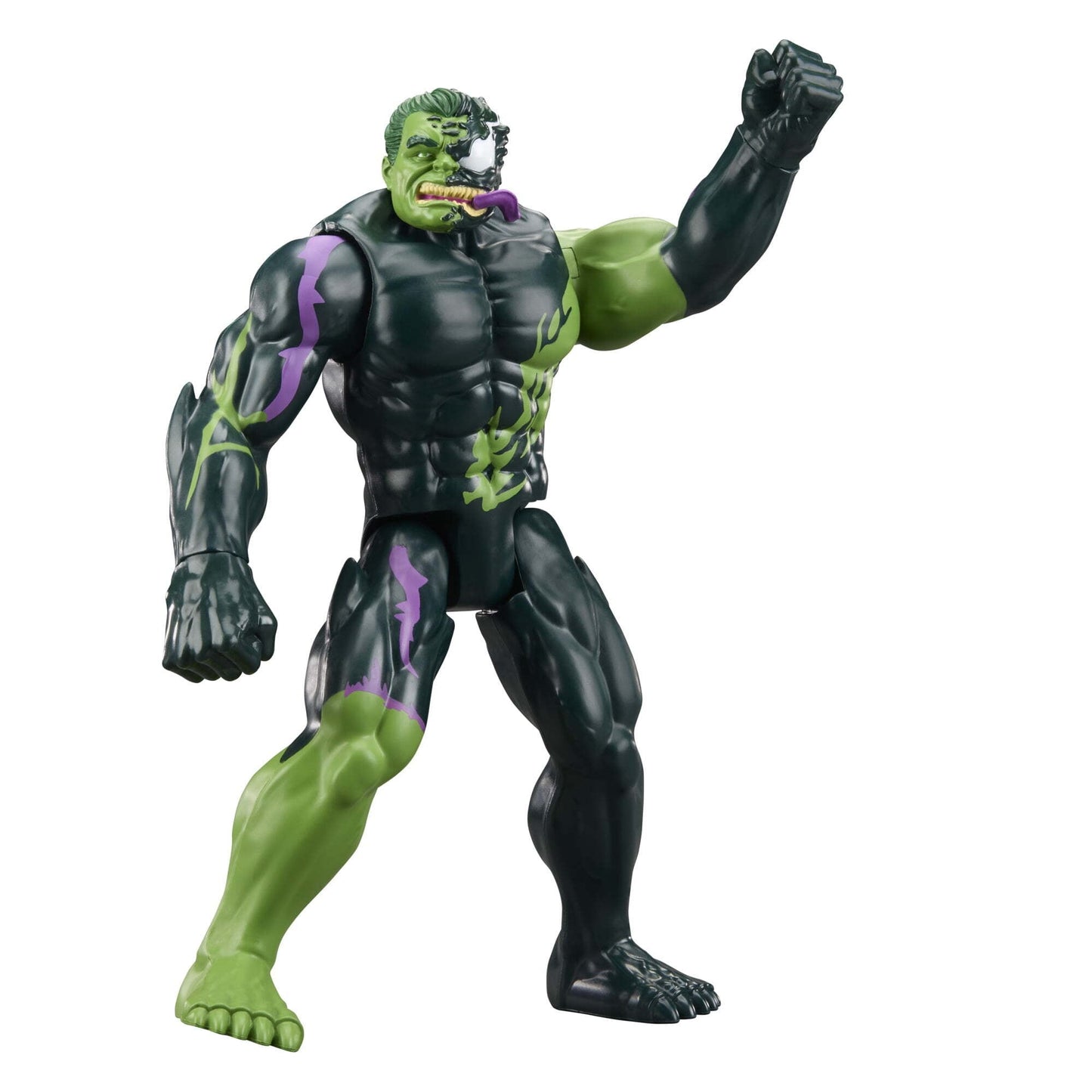 ハズブロ マーベル タイタンヒーローシリーズ アベンジャーズ ヴェノマイズド キャプテン・アメリカ & ヴェノマイズド ハルク 12インチ アクションフィギュア 未開封