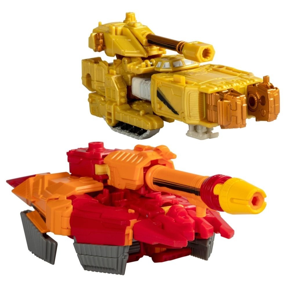 ハズブロ トランスフォーマー・ジェネレーションズ コミック・エディション オートボット フレイム & エミレート・ザロン 未開封