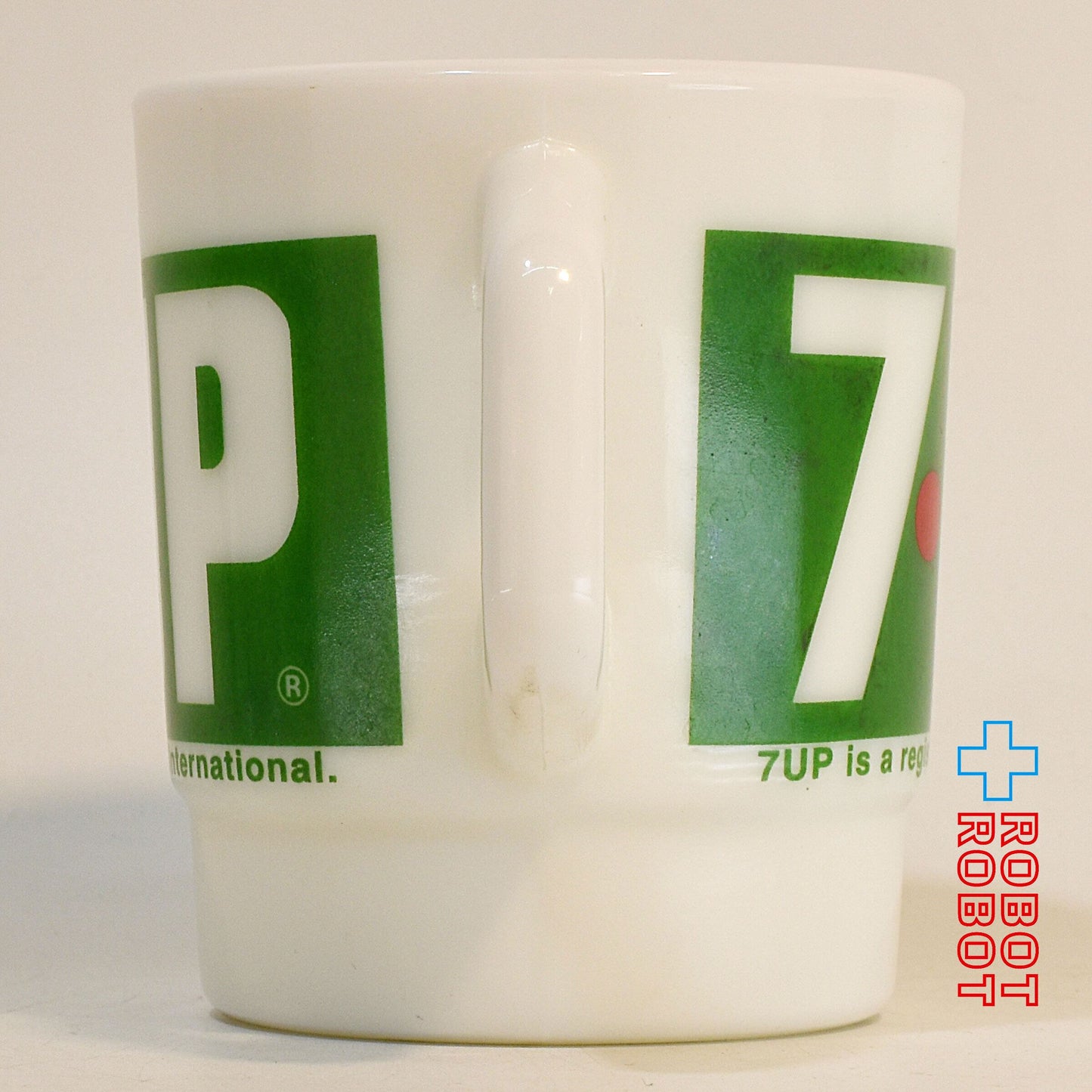 7UP セブンアップ ミルクグラス マグカップ