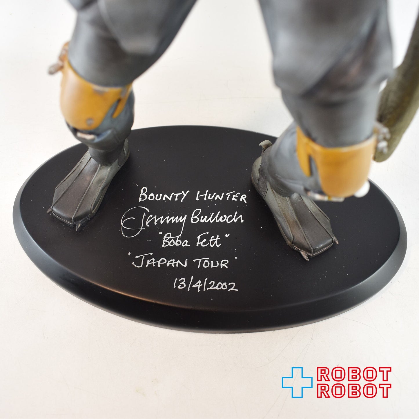 アタカス スター・ウォーズ ジェレミー・ブロック氏 直筆サイン入り ボバ・フェット スタチュー 箱・鑑定書付属