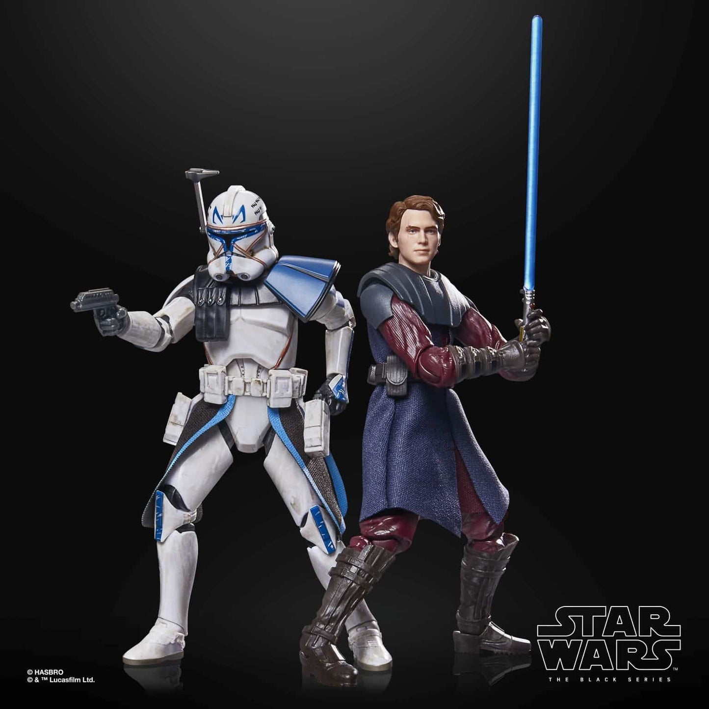 スター・ウォーズ ブラックシリーズ #CW04 アナキン・スカイウォーカー & クローン・キャプテン・レックス 6インチフィギュア 未開封
