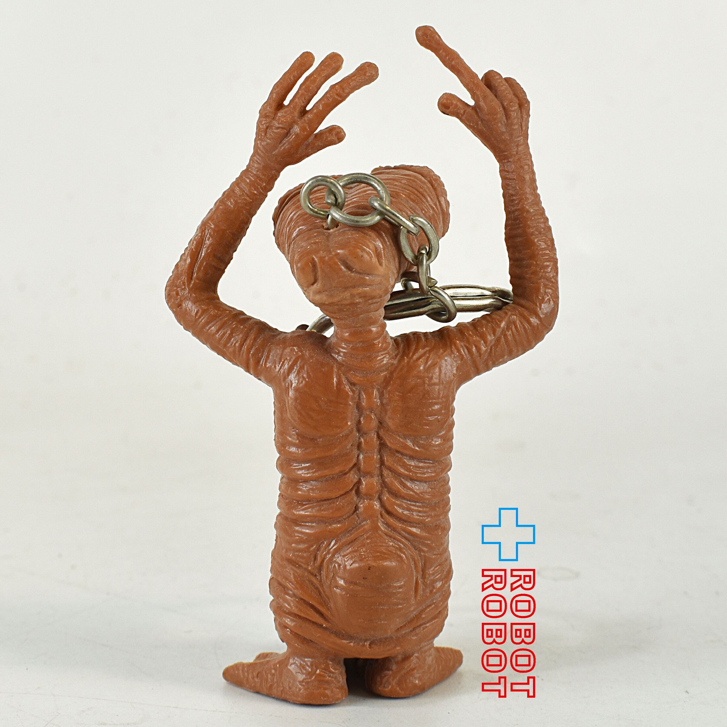 ユニバーサル・スタジオ E.T. 両手上げ PVC キーチェーン キーホルダー