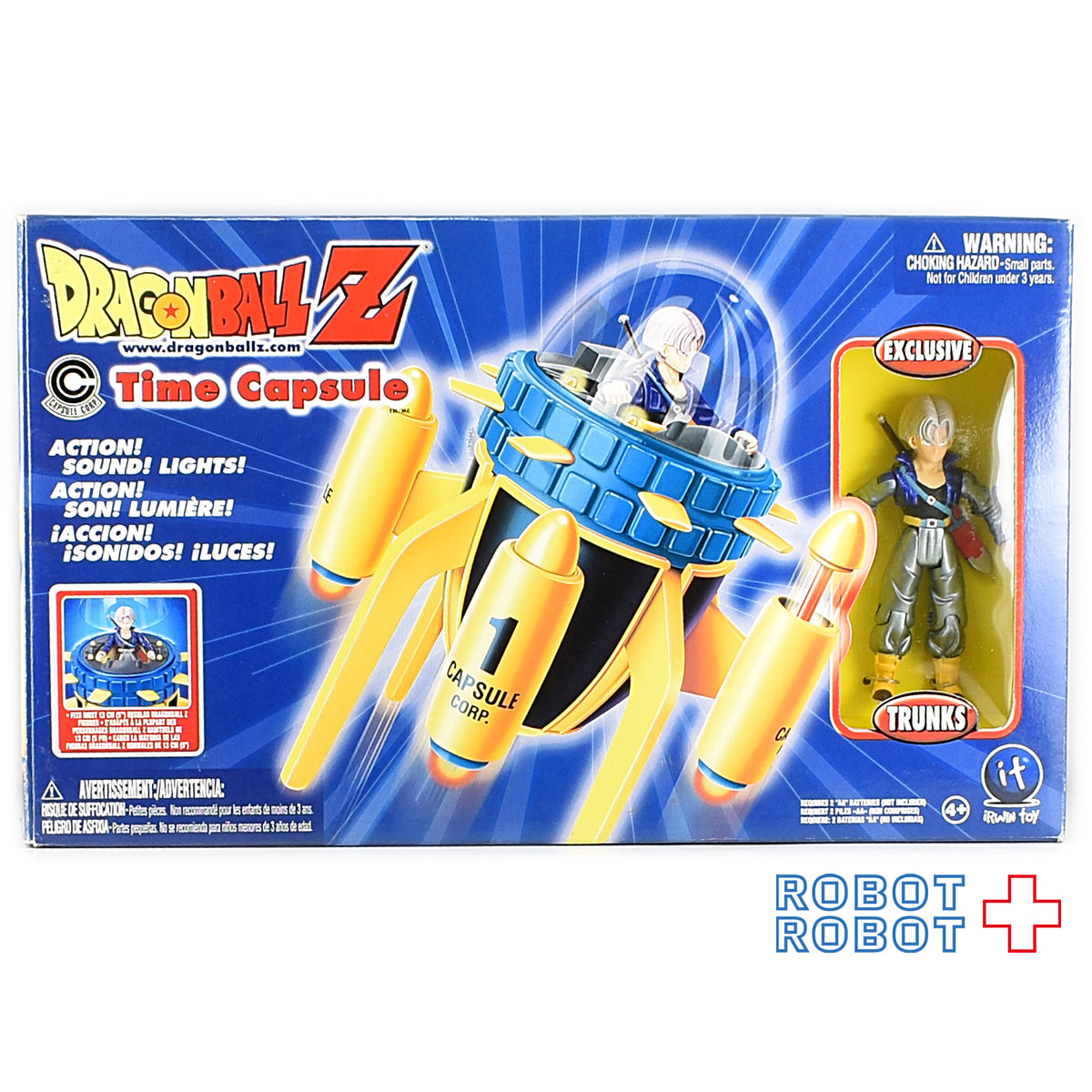 ドラゴンボール DBZ タイムカプセル トランクスフィギュア付