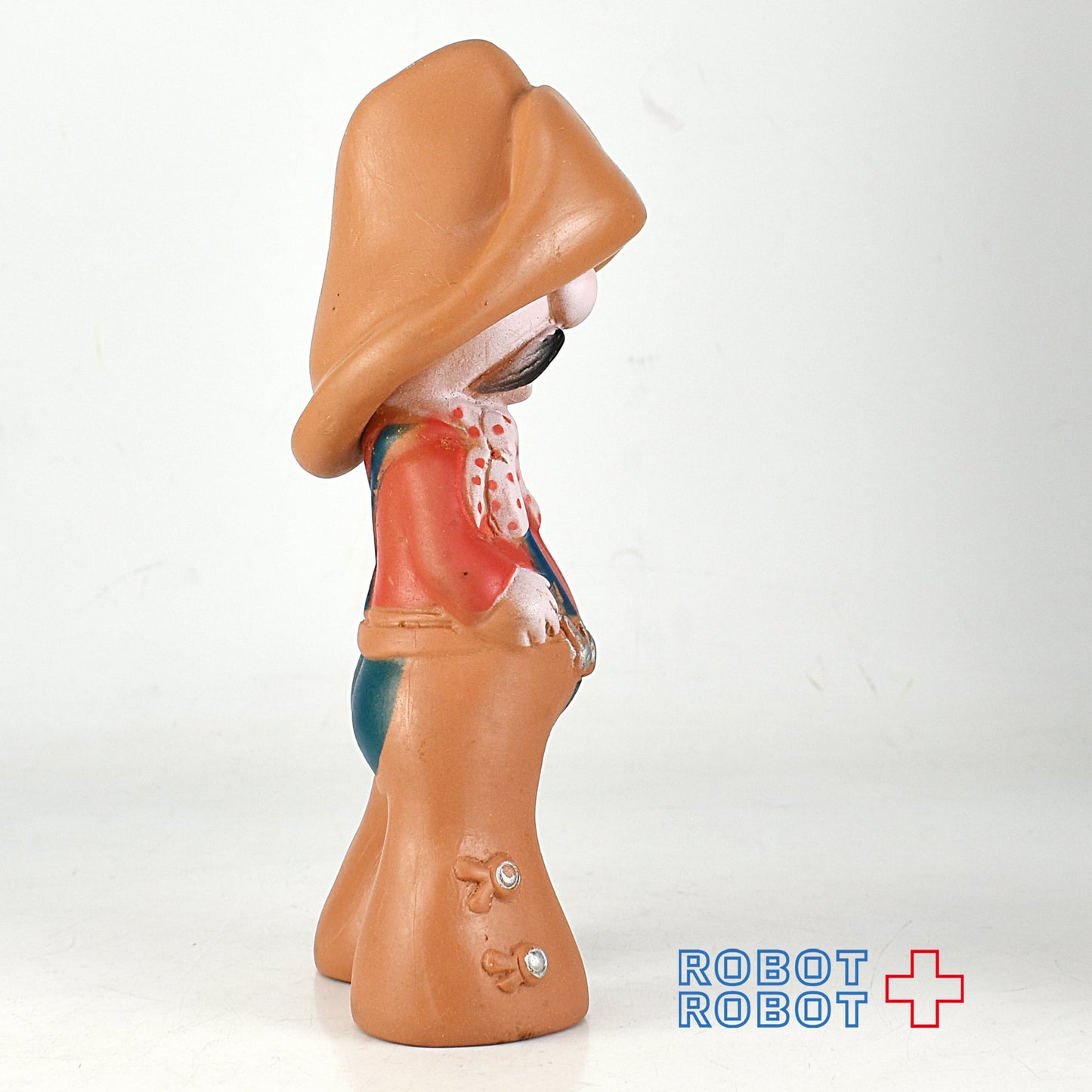 アメリカのレストラン パピー・パーカー ソフビ・フィギュア 薄茶色 メイドインUSA