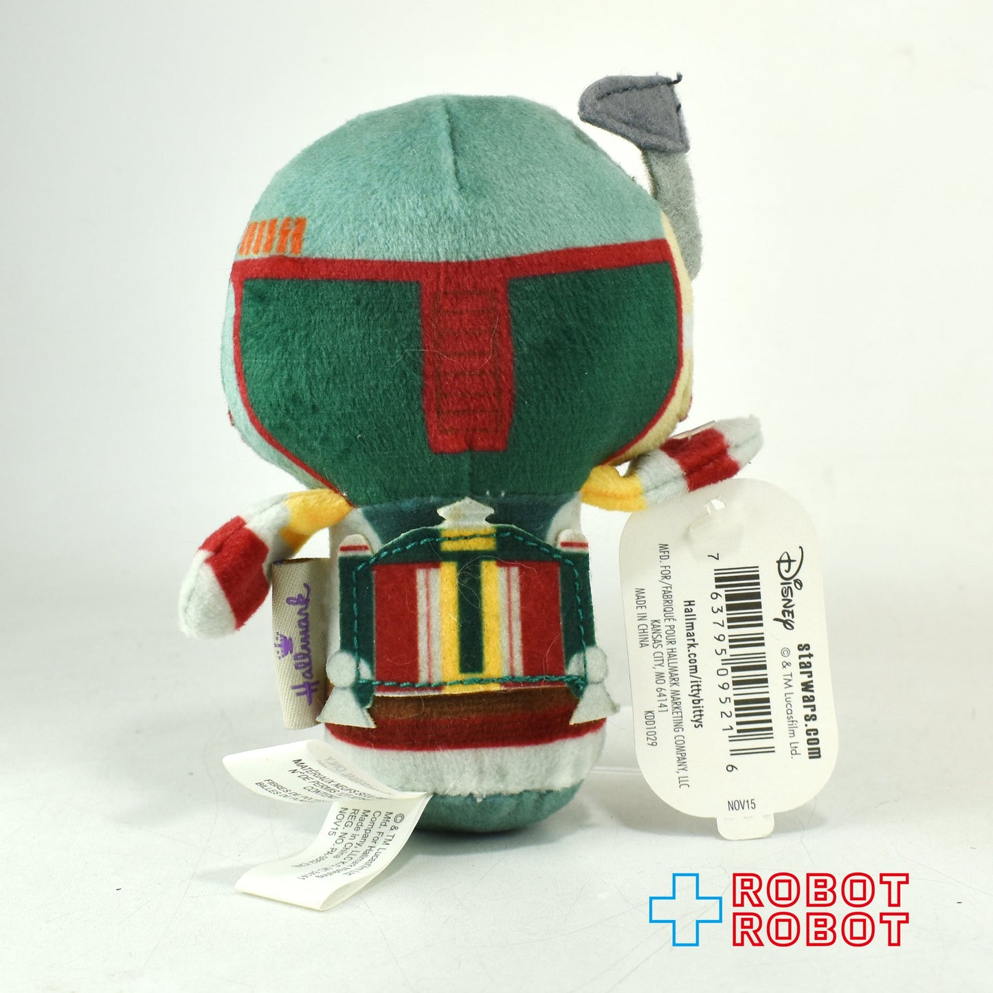 ホールマーク スター・ウォーズ ボバ・フェット itty bittys ぬいぐるみ 紙タグ付き