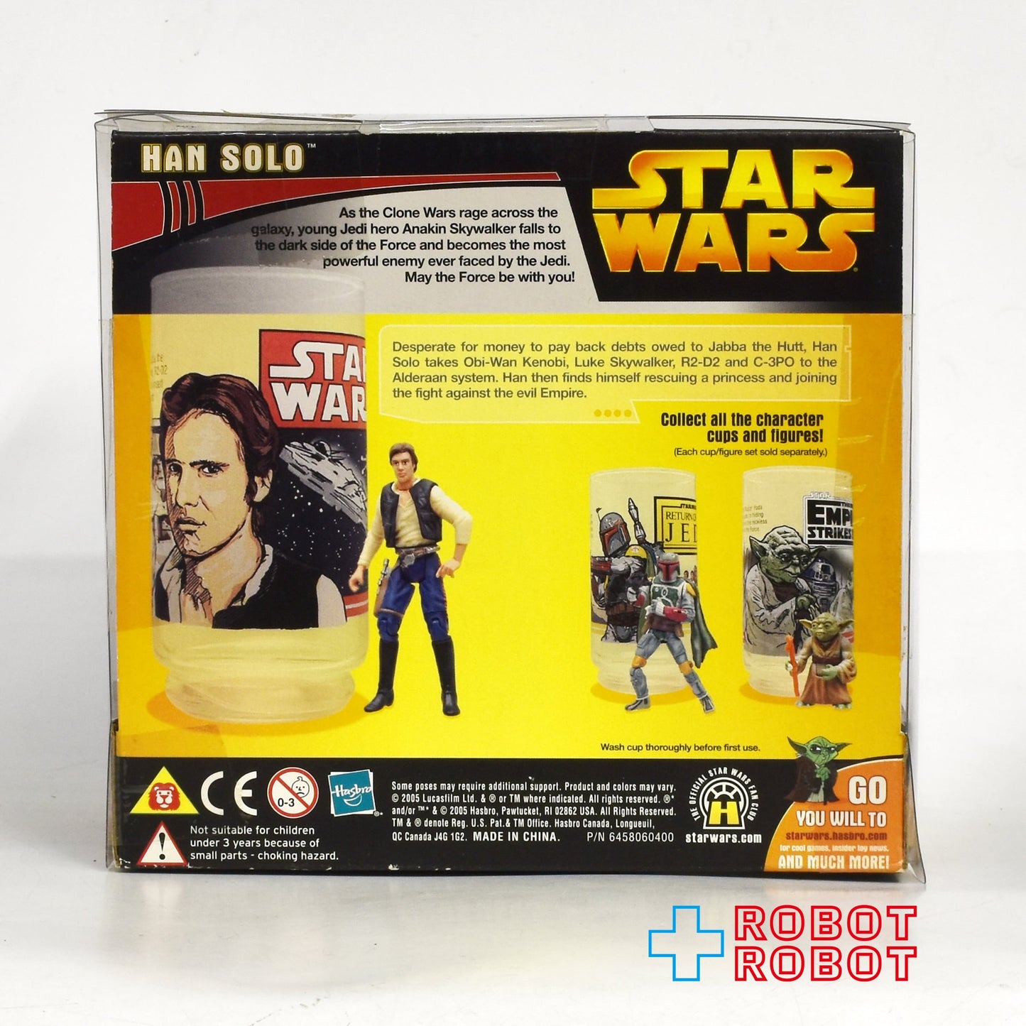 スター・ウォーズ  ハン・ソロ [ANH] アクションフィギュア with カップ 国内版 未開封
