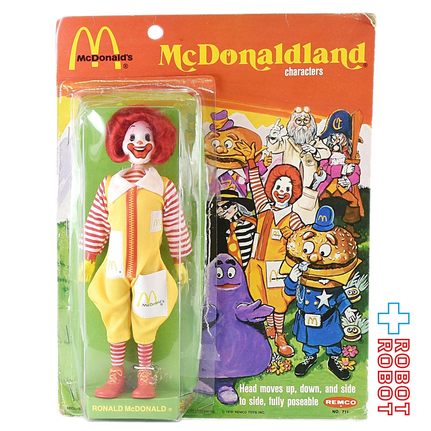 レムコ社 マクドナルドランド ロナルド フィギュア 開封品