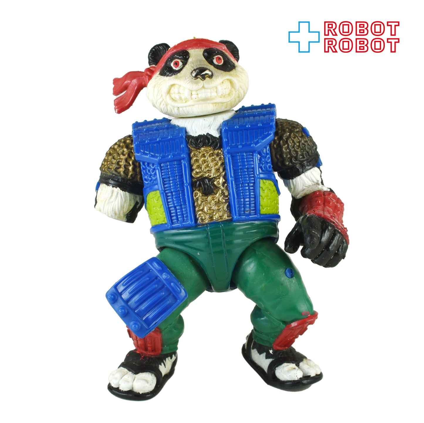 プレイメイツ ティーンエイジ・ミュータント・ニンジャ・タートルズ TMNT パンダカーン アクションフィギュア 1990 ルース