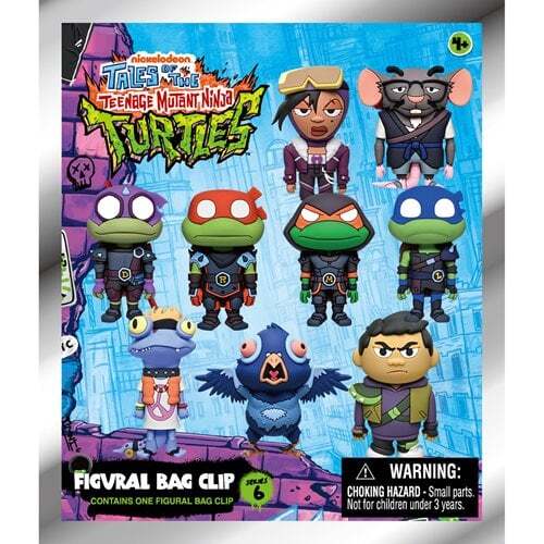 モノグラム フィギュラル バッグ クリップ TMNT テイルズ・オブ・ティーンエイジ・ミュータント・ニンジャ・タートルズ シリーズ6 1パック 未開封