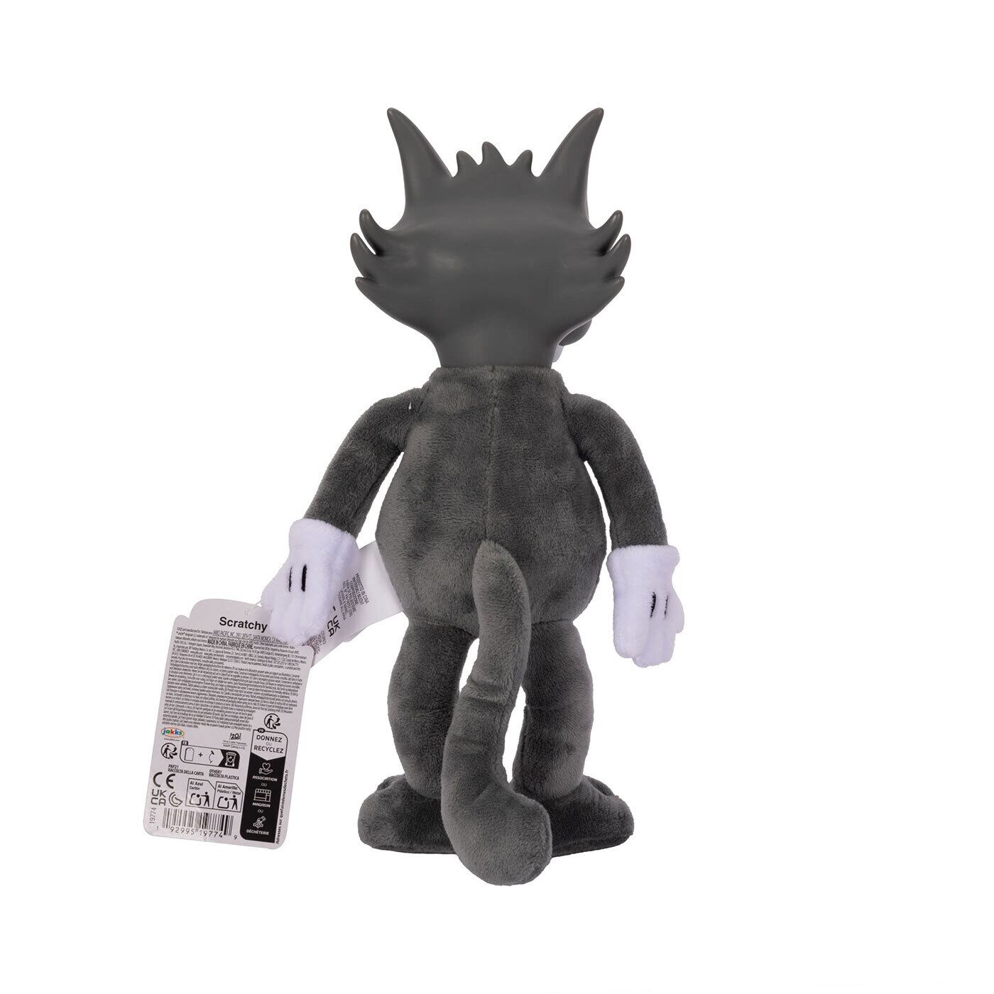 シンプソンズ ベーシック プラッシュ ウェーブ1  スクラッチー ぬいぐるみドール 紙タグ付き