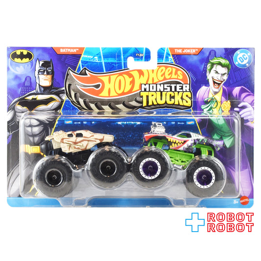 ホットウィール モンスタートラック バットマン vs. ジョーカー 2パック 1/64 ダイキャストミニカー 国内版 未開封