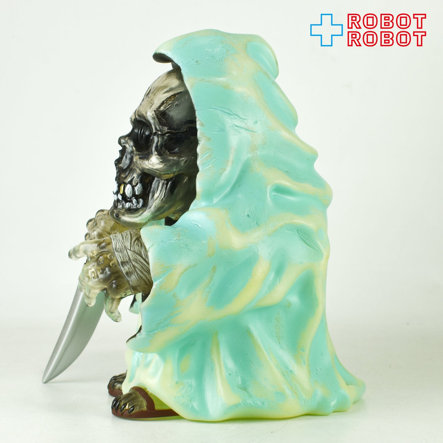 SECRETBASE DR.MORTALITY ミントブルー ソフビ フィギュア 開封 破損あり