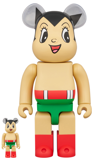 メディコム BE@RBRICK ベアブリック 100% & 400% 鉄腕アトム 単行本初出 Ver 未開封 ♦︎４号店商品 - ROBOTROBOT