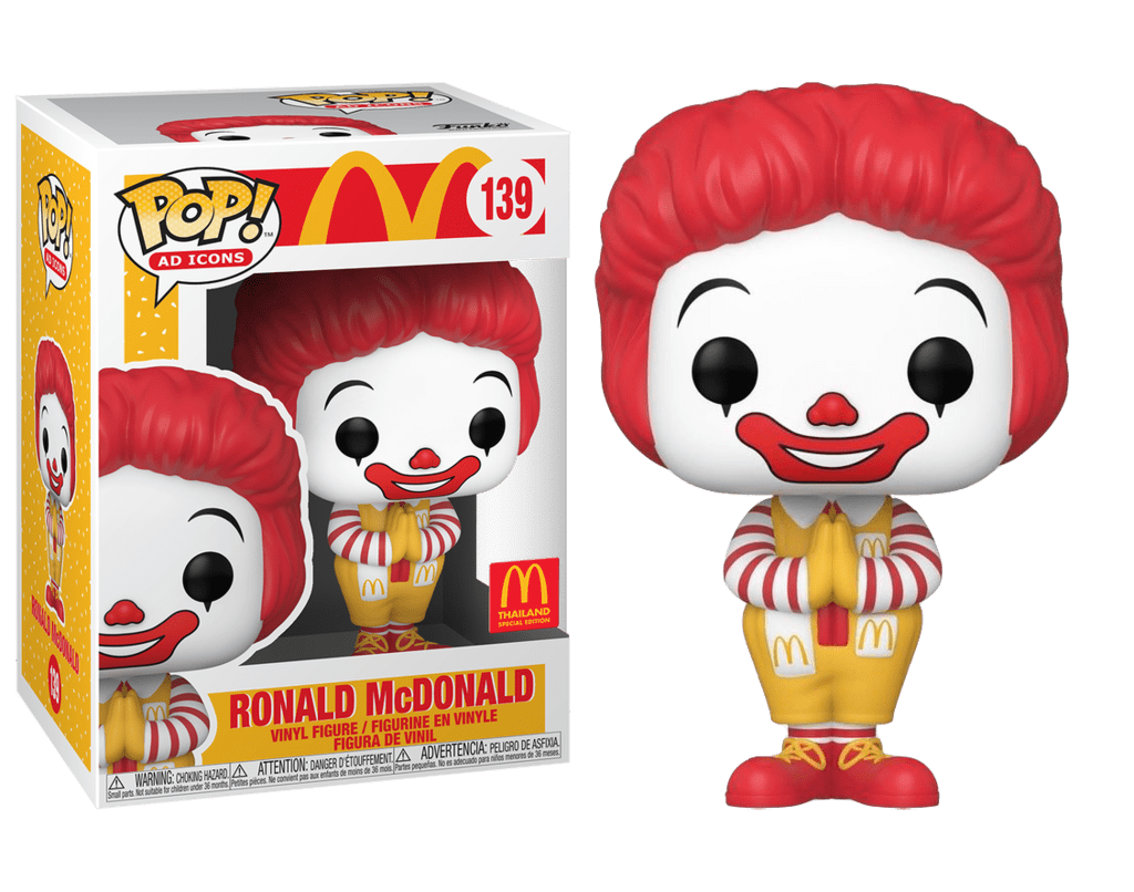 ファンコ POP! ADアイコンズ 139 ロナルド・マクドナルド タイ限定版 企業物