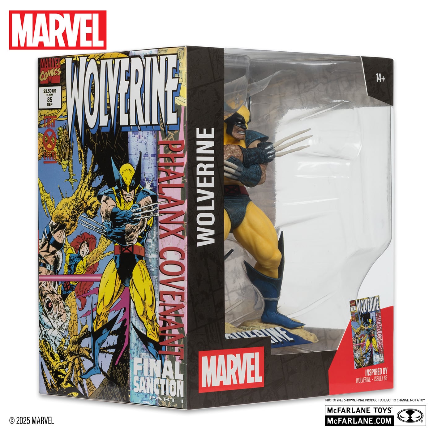 マクファーレン マーベル シーン・フィギュア #026 ウルヴァリン アダム・キューバート / Wolverine Vol.2 #85 1/10 スタチューフィギュア 未開封