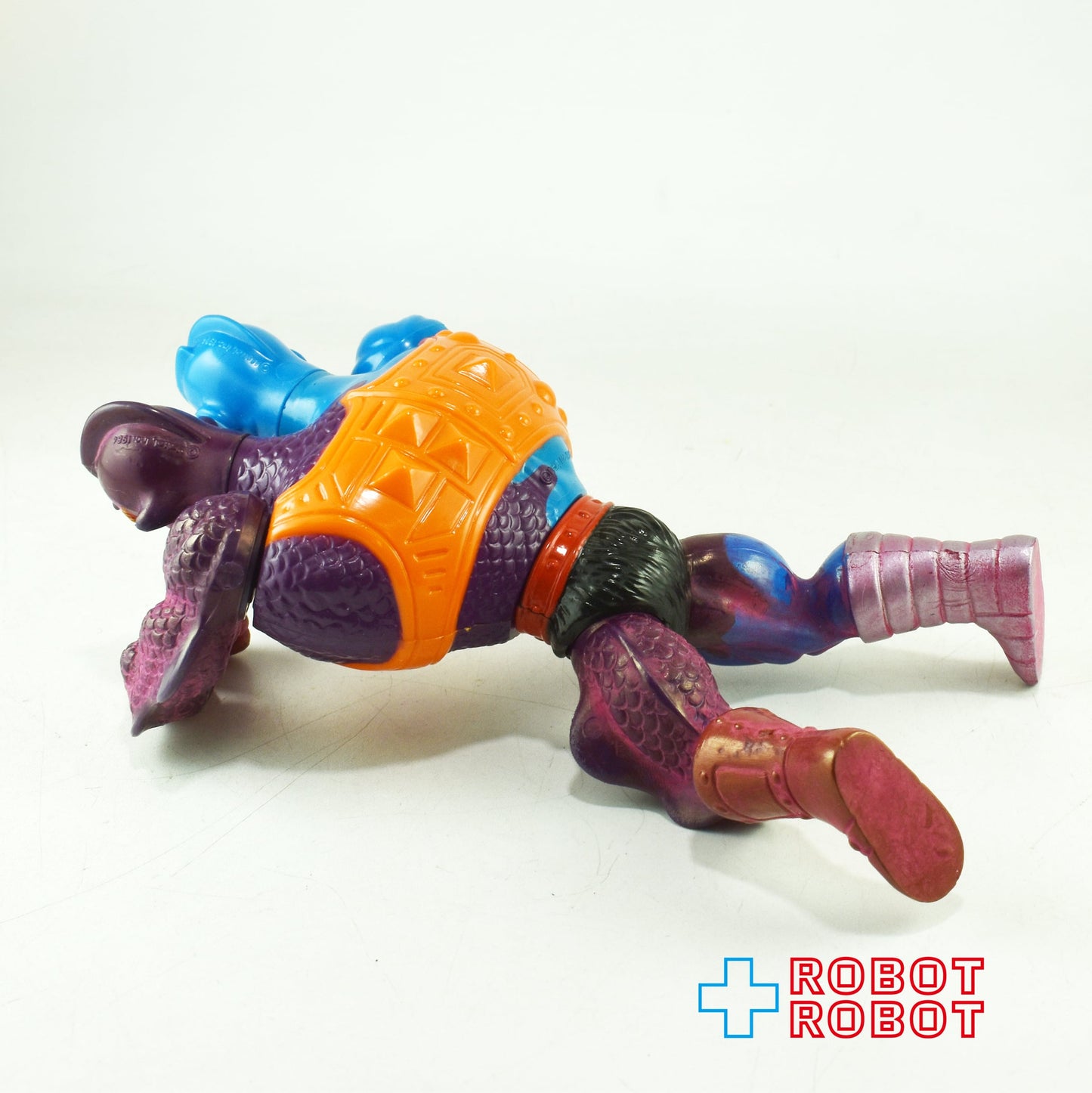 マテル ヒーマン オリジナル MOTU シリーズ4 トゥーバッド (ラウンドバック) アクションフィギュア 1985 ⚫️武器付完品