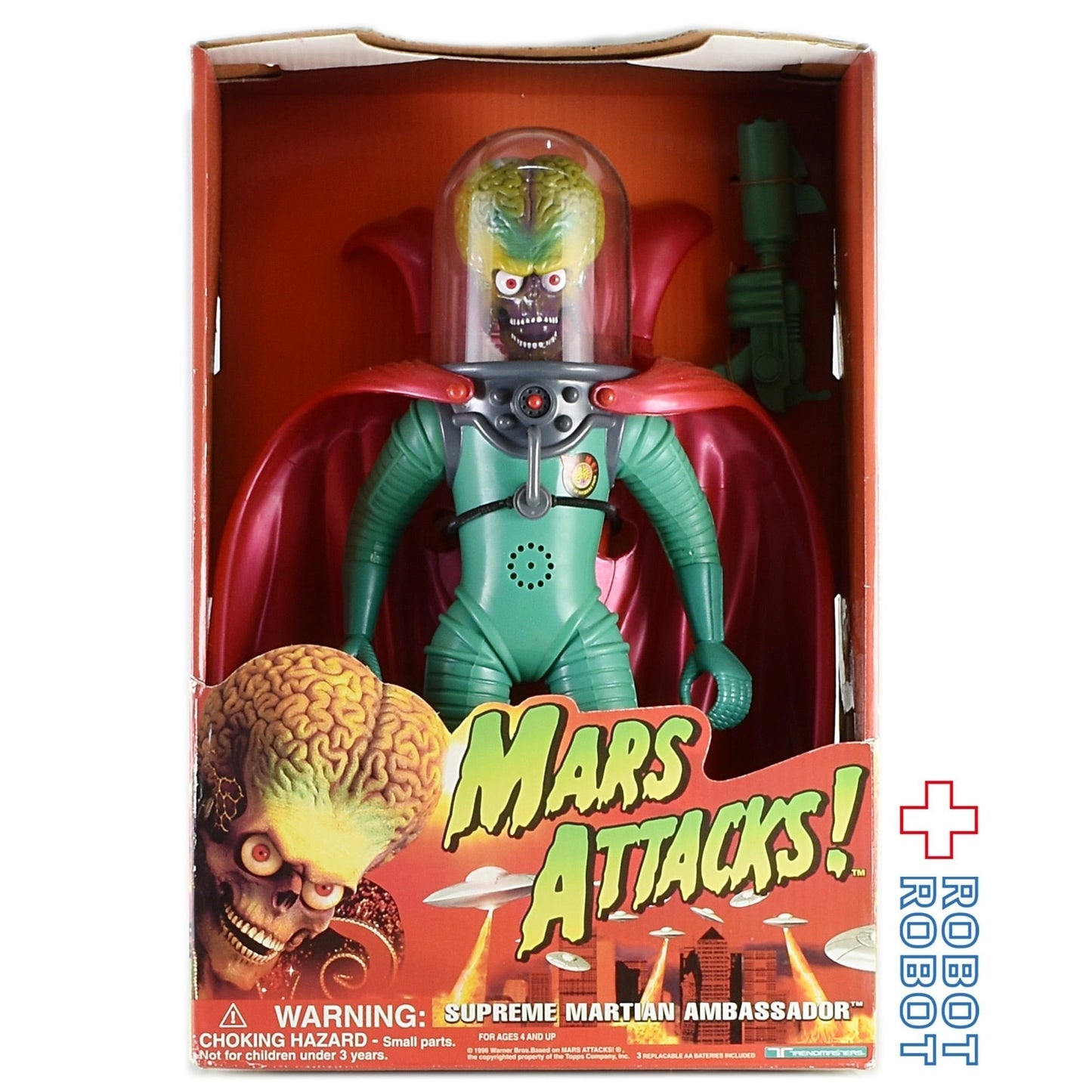 マーズアタック アンバサダー 12インチ トーキングアクションフィギュア トレンドマスターズ社 1996 箱入未開封