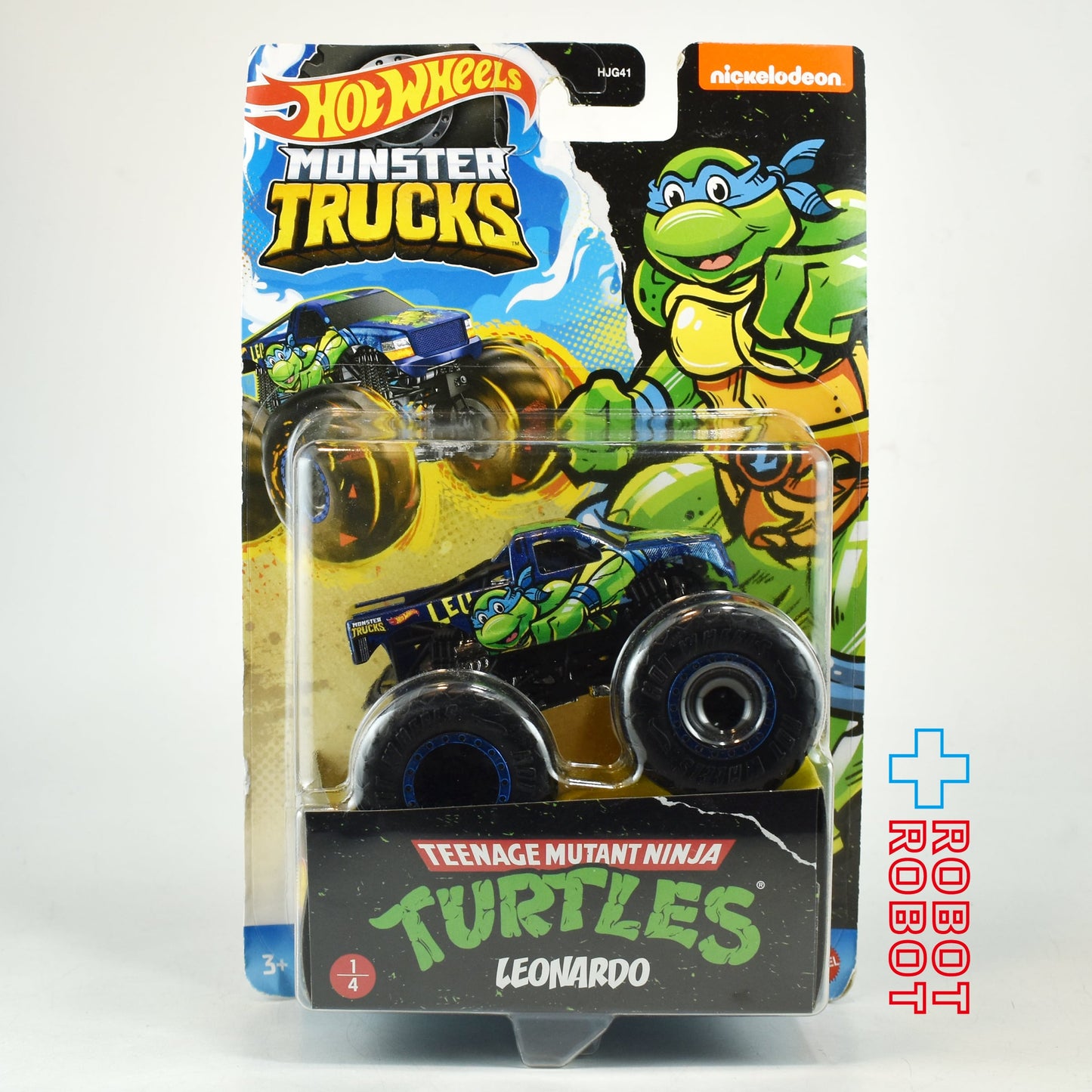 ホットウィール モンスタートラック TMNT ミュータント・タートルズ 4体セット ダイキャスト ミニカー 未開封