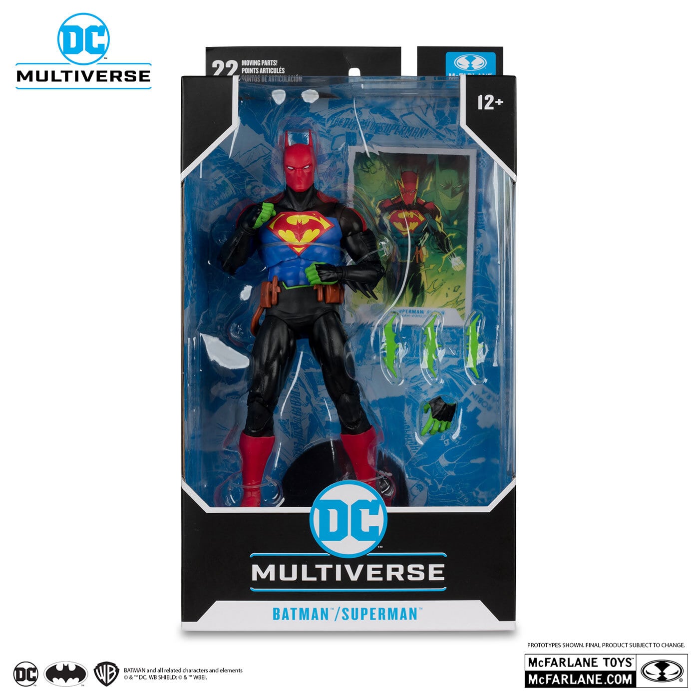 マクファーレン・トイズ DCマルチバース コミック Batman / Superman