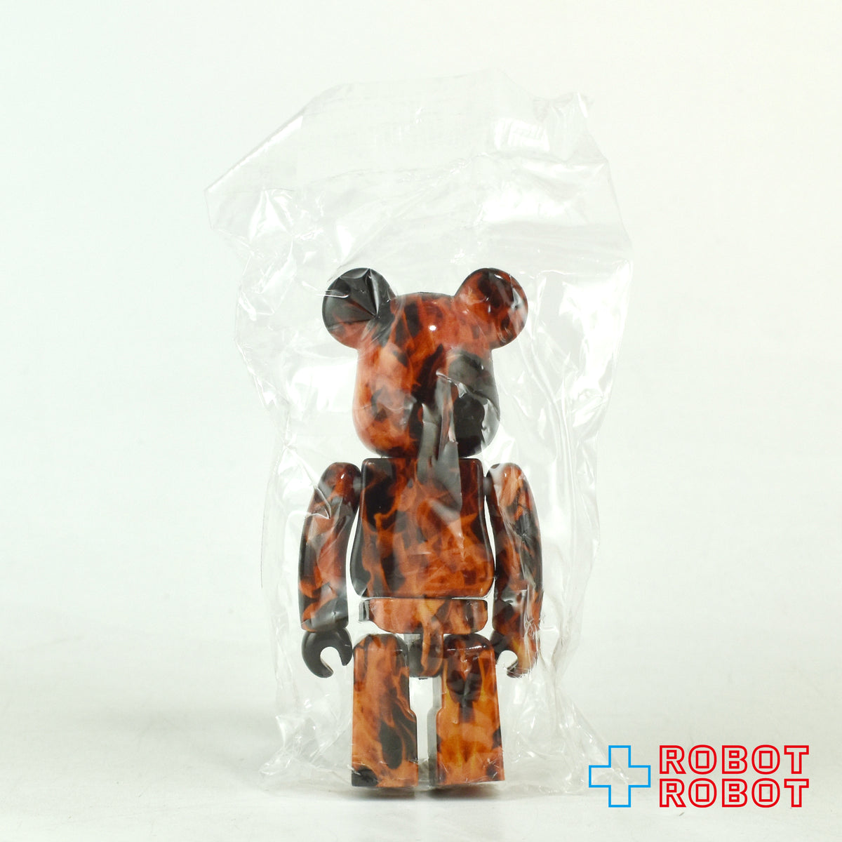 メディコム ベアブリック BE@RBRICK 100% [シリーズ44] PATTERN 今日も燃えている 未開封 ４号店商品