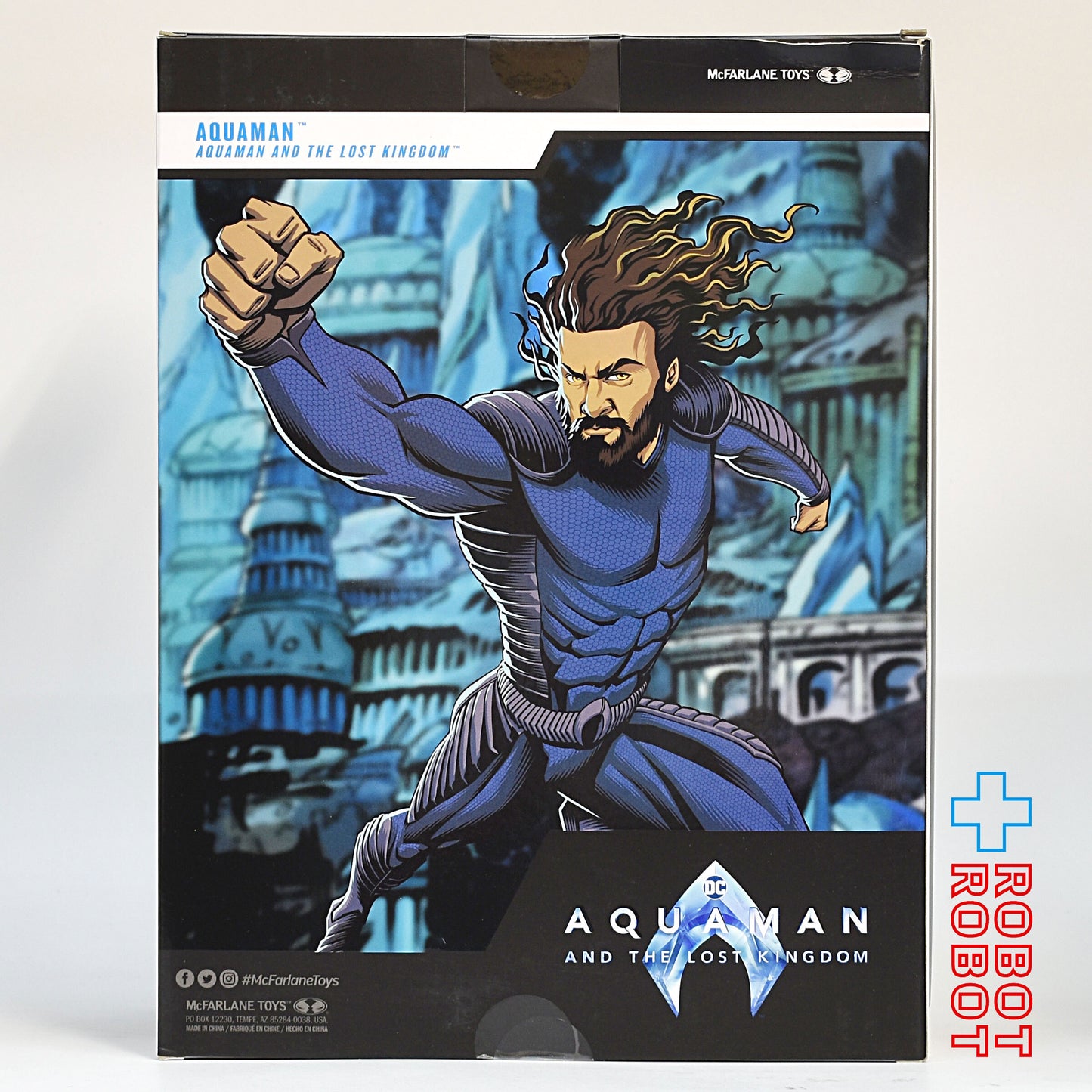 マクファーレン・トイズ DCマルチバース ポーズドスタチュー アクアマン 12インチ 未開封