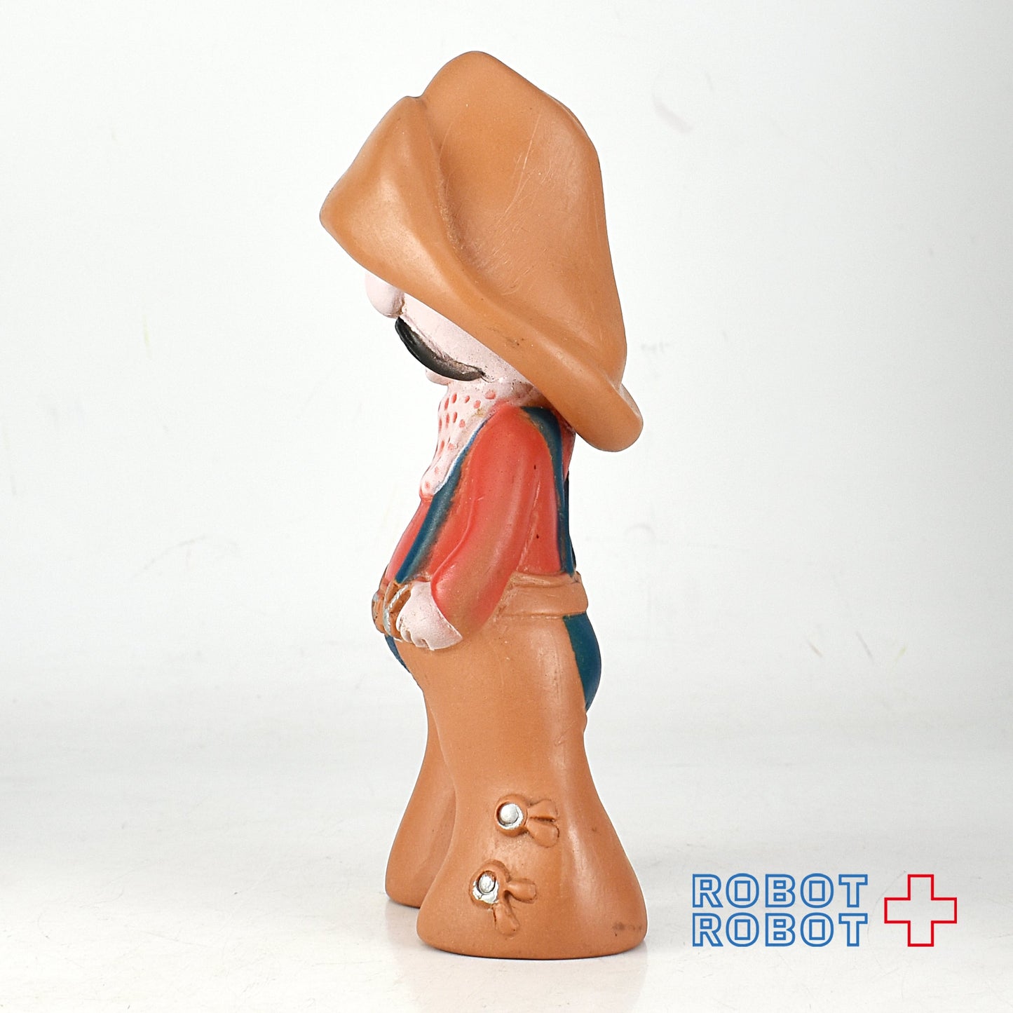 アメリカのレストラン パピー・パーカー ソフビ・フィギュア 薄茶色 メイドインUSA