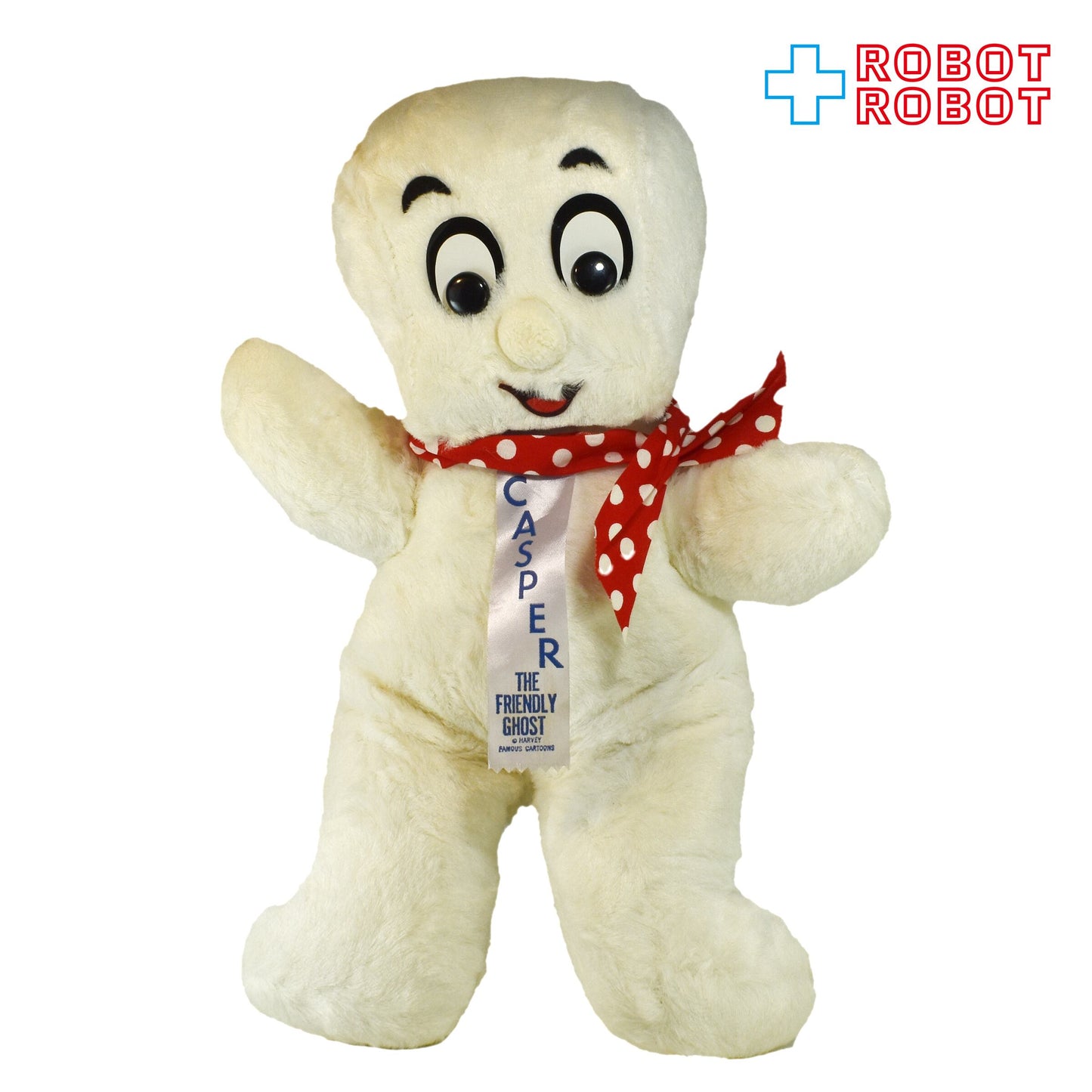 コモンウェルス社 キャスパー ぬいぐるみ人形 42cm リボンと名札付 50s−60s