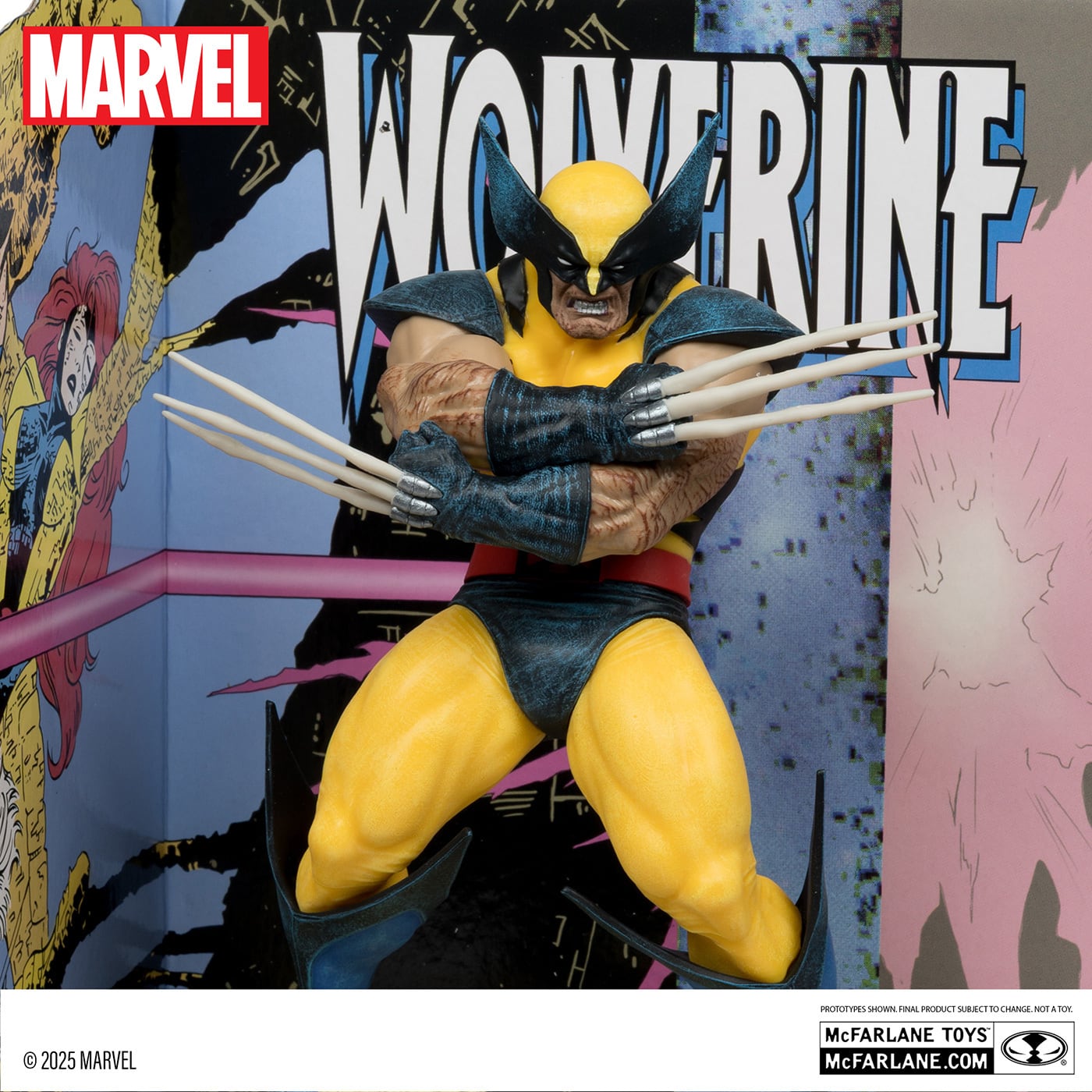 マクファーレン マーベル シーン・フィギュア #026 ウルヴァリン アダム・キューバート / Wolverine Vol.2 #85 1/10 スタチューフィギュア 未開封