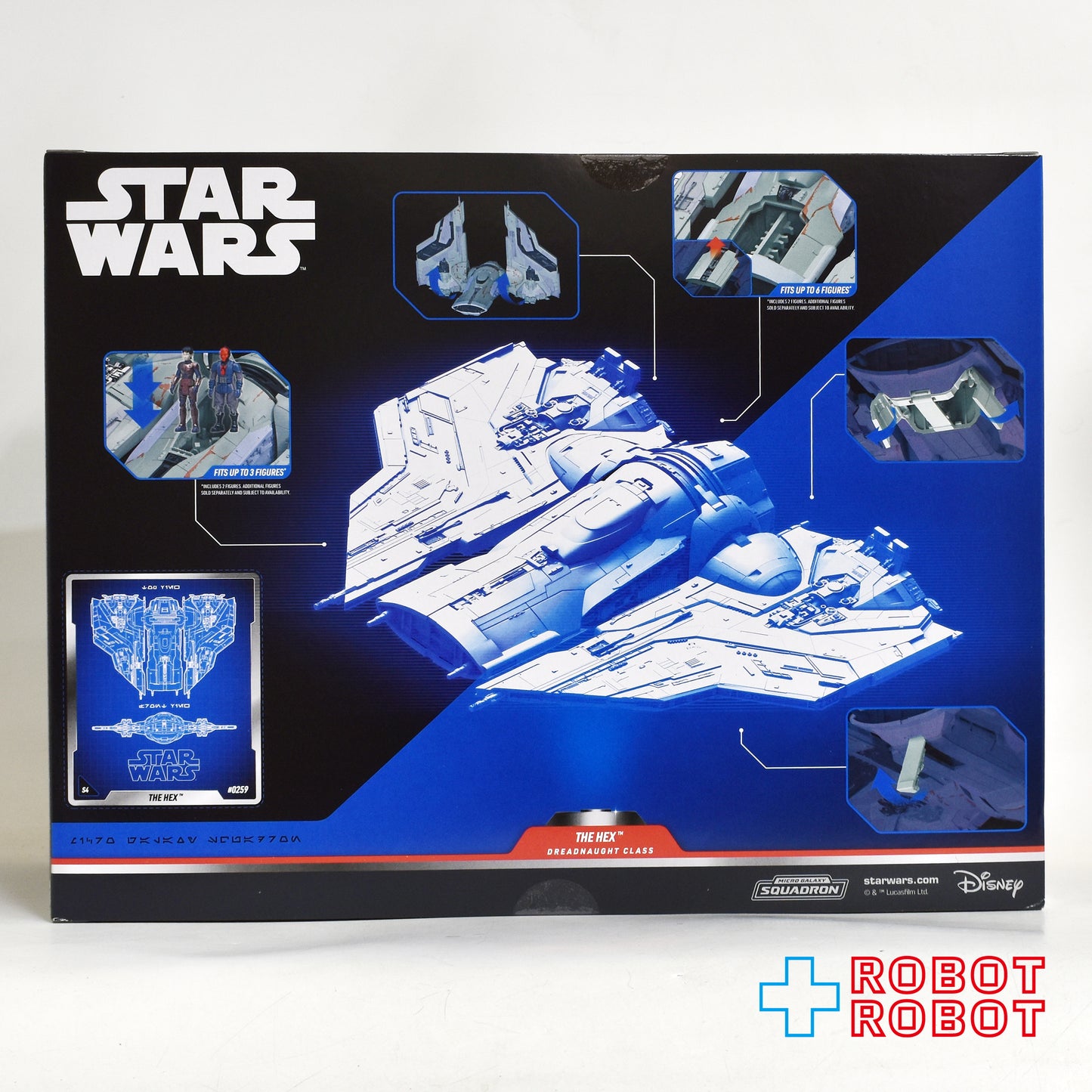 スター・ウォーズ マイクロ・ギャラクシー ドレッドノート・クラス モール / シャドウ・ロード ヘックス ビークル 国内版 未開封