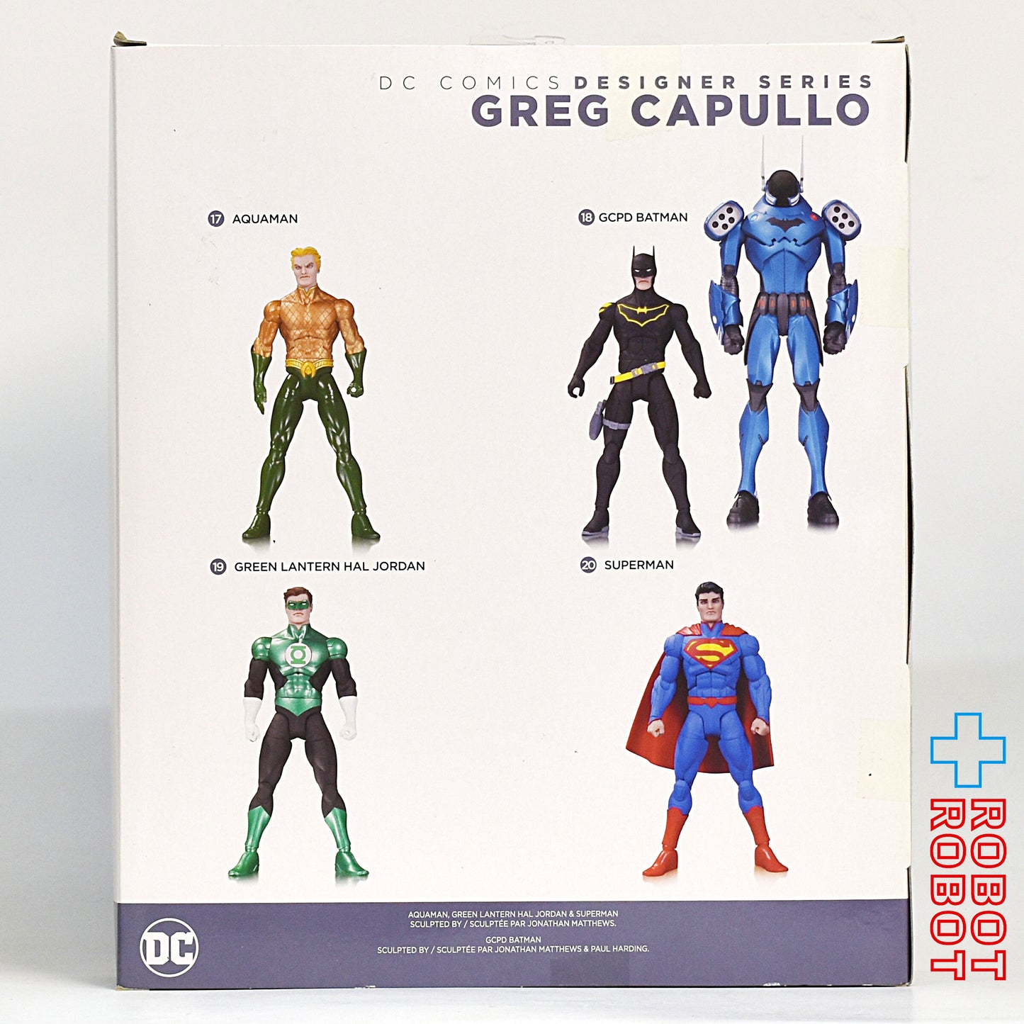 DCコレクティブルズ DCコミックス デザイナーシリーズ バットマン＆バットアーマー By グレッグ・カプロ ６インチアクションフィギュア 国内版 未開封