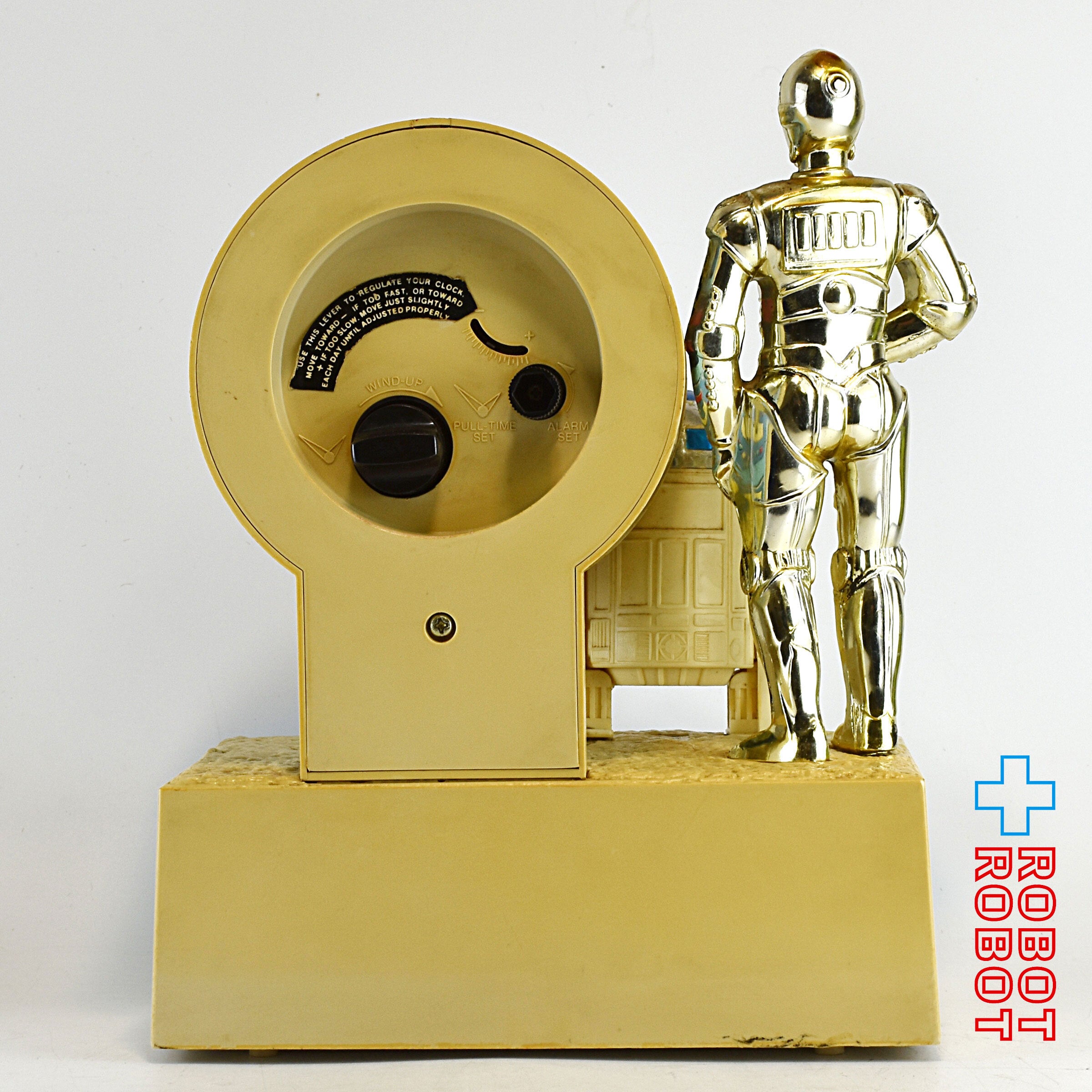 スター・ウォーズ C-3PO & R2-D2 トーキング・アラーム・クロック 1980