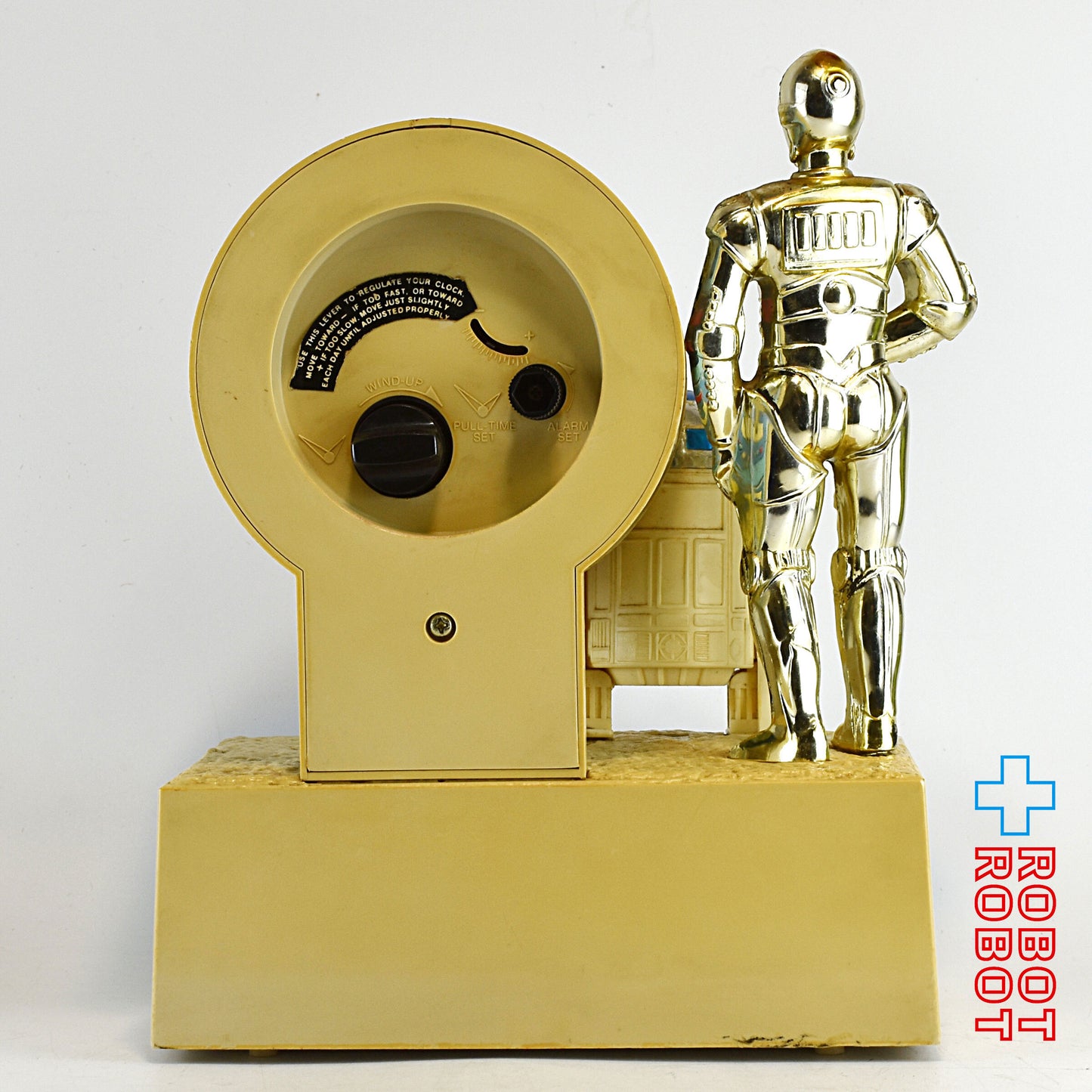 スター・ウォーズ C-3PO & R2-D2 トーキング・アラーム・クロック 1980 香港 箱付