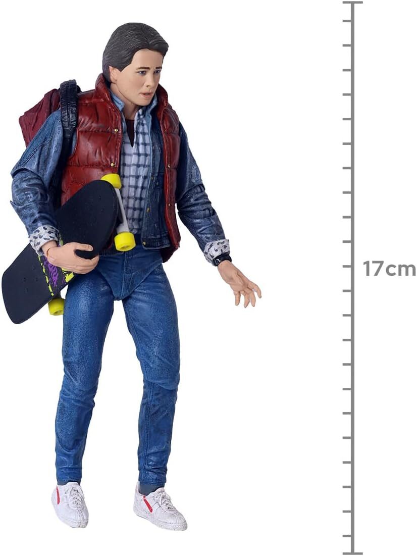 NECA バック・トゥ・ザ・フューチャー マーティ・マクフライ アルティメット 7インチ アクションフィギュア US版開封