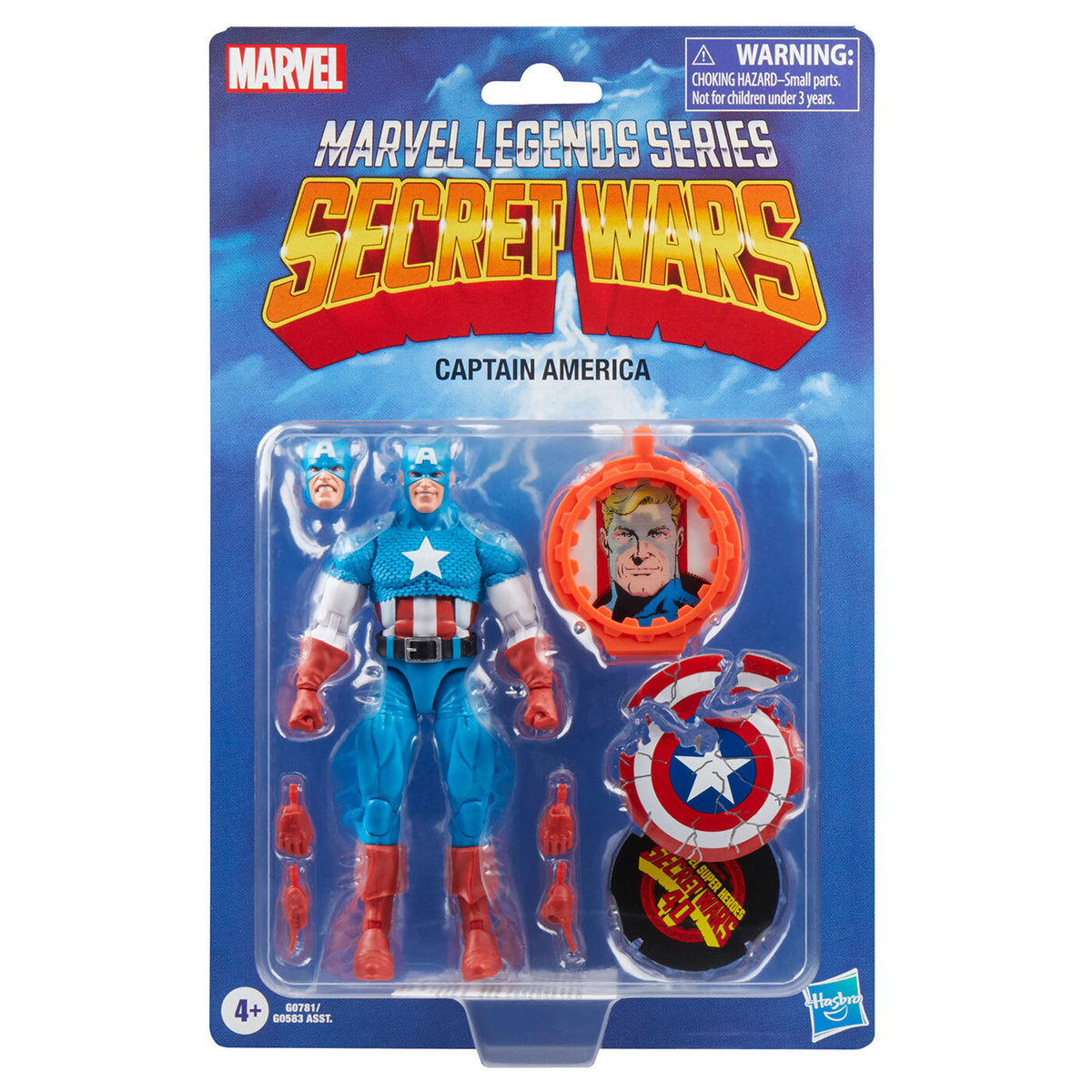 マーベルレジェンド クラシックス シークレット・ウォーズ 40周年記念 キャプテン・アメリカ (コミック) 6インチ アクションフィギュア 国内版 未開封