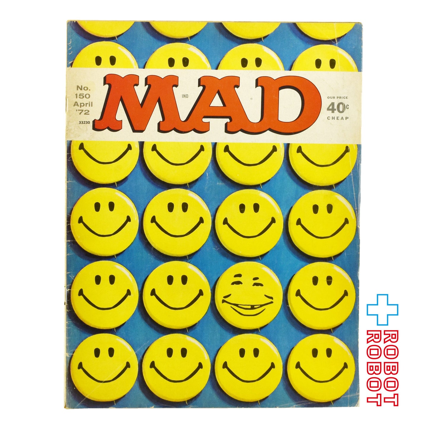 MAD MAGAZINE マッドマガジン no.160 April 1972