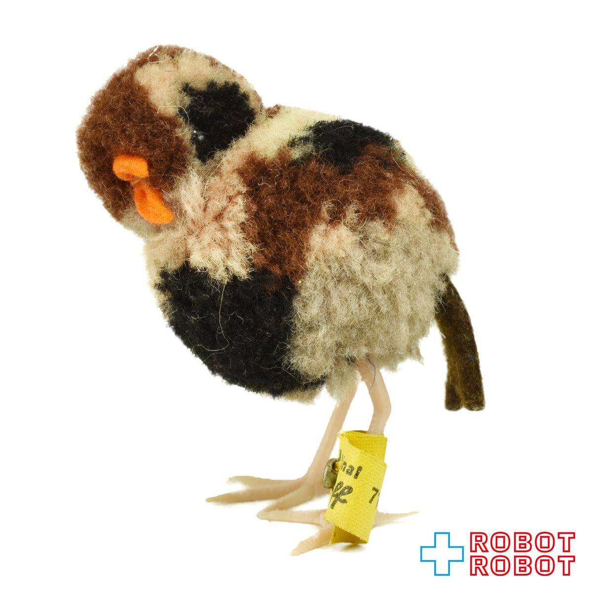 シュタイフ ポンポン鳥 スズメ ぬいぐるみ人形 7115/08 1970年代