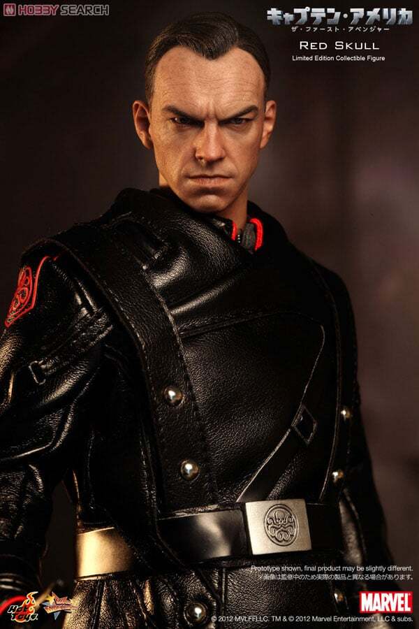 欠品あり：ホットトイズ ムービー・マスターピース MMS167 キャプテン・アメリカ / ザ・ファースト・アベンジャー レッド・スカル 1/6 アクションフィギュア 開封箱入