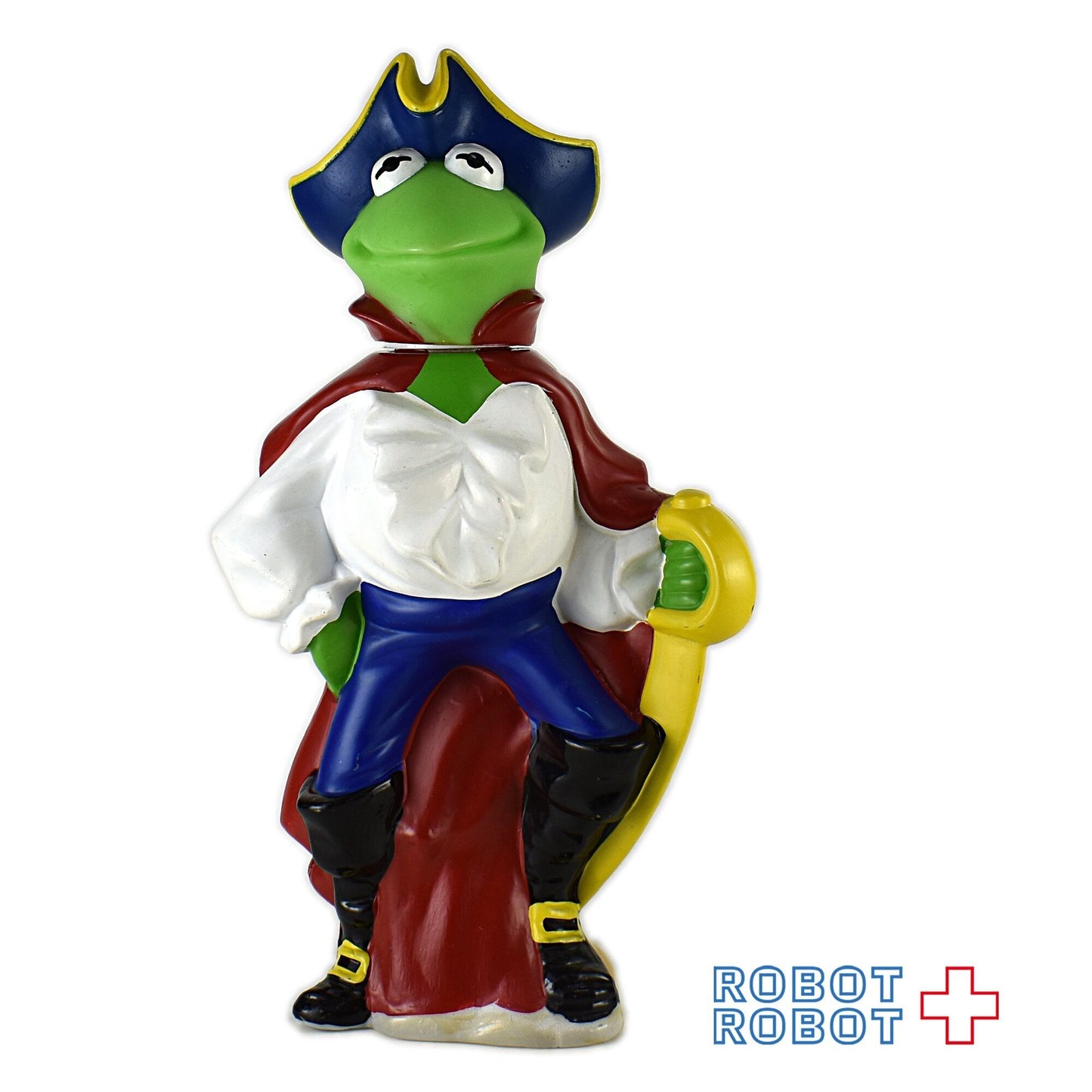 マペッツ マペットの宝島 海賊カーミット バブルバスボトル ソーキー フィギュア 紙タグ付き