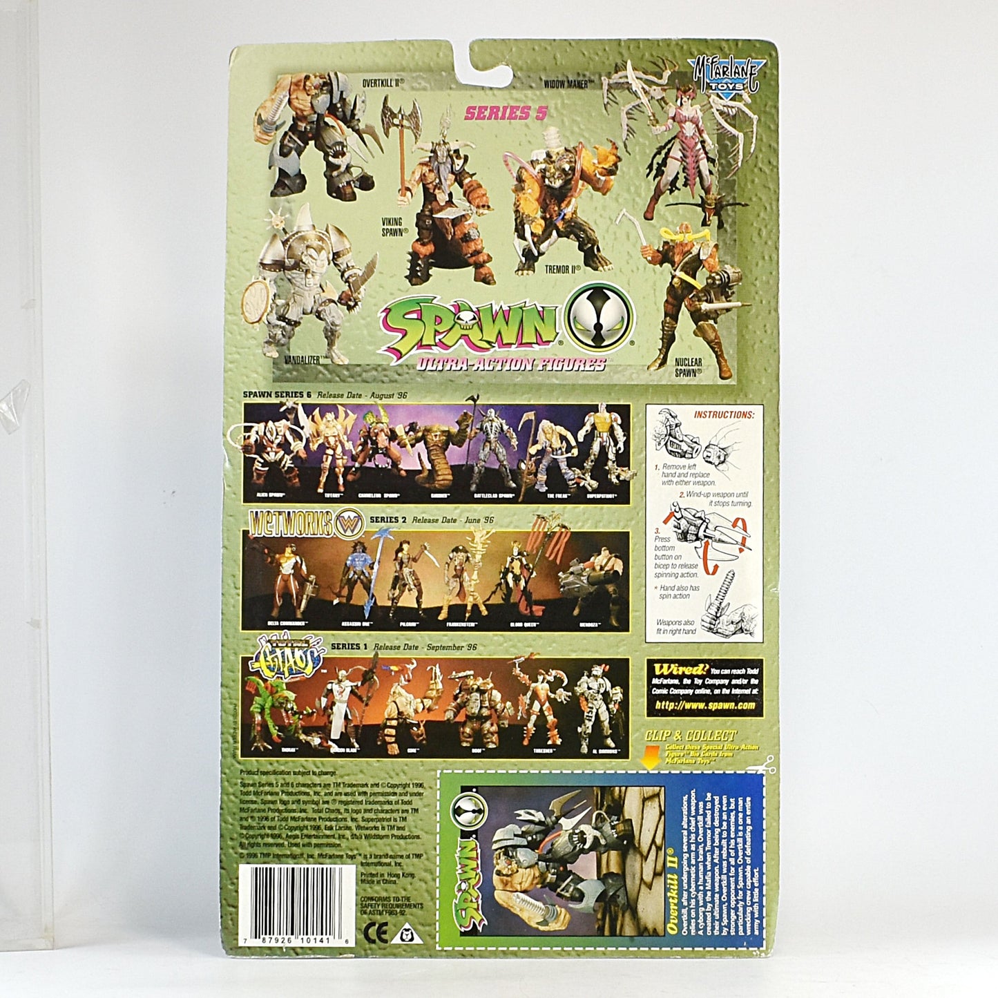 マクファーレン・トイズ スポーン シリーズ5 オーバートキル2 アクションフィギュア 未開封