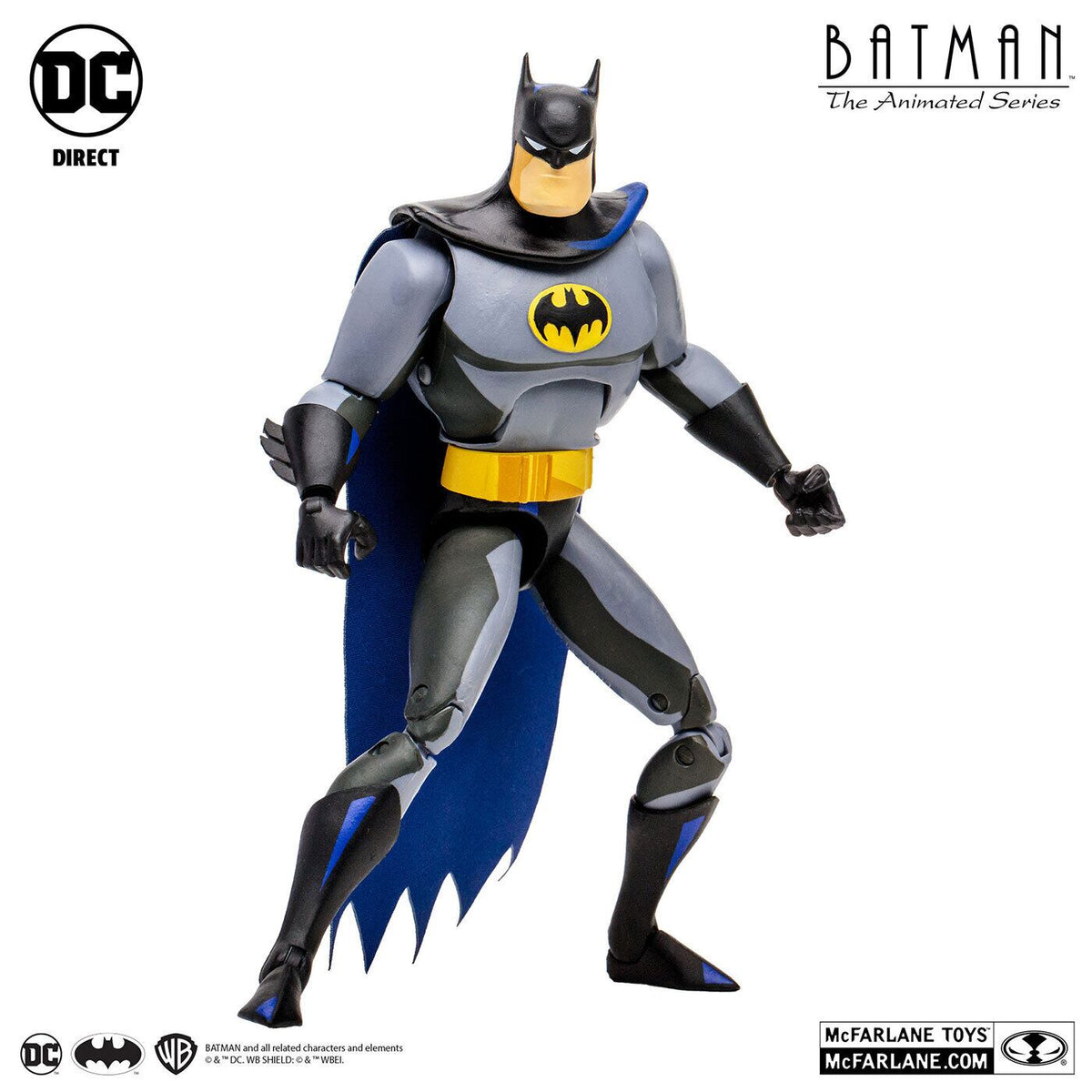 マクファーレン・トイズ DCダイレクト バットマン アニメイテッド #01 バットマン 6インチ アクションフィギュア 国内版 未開封